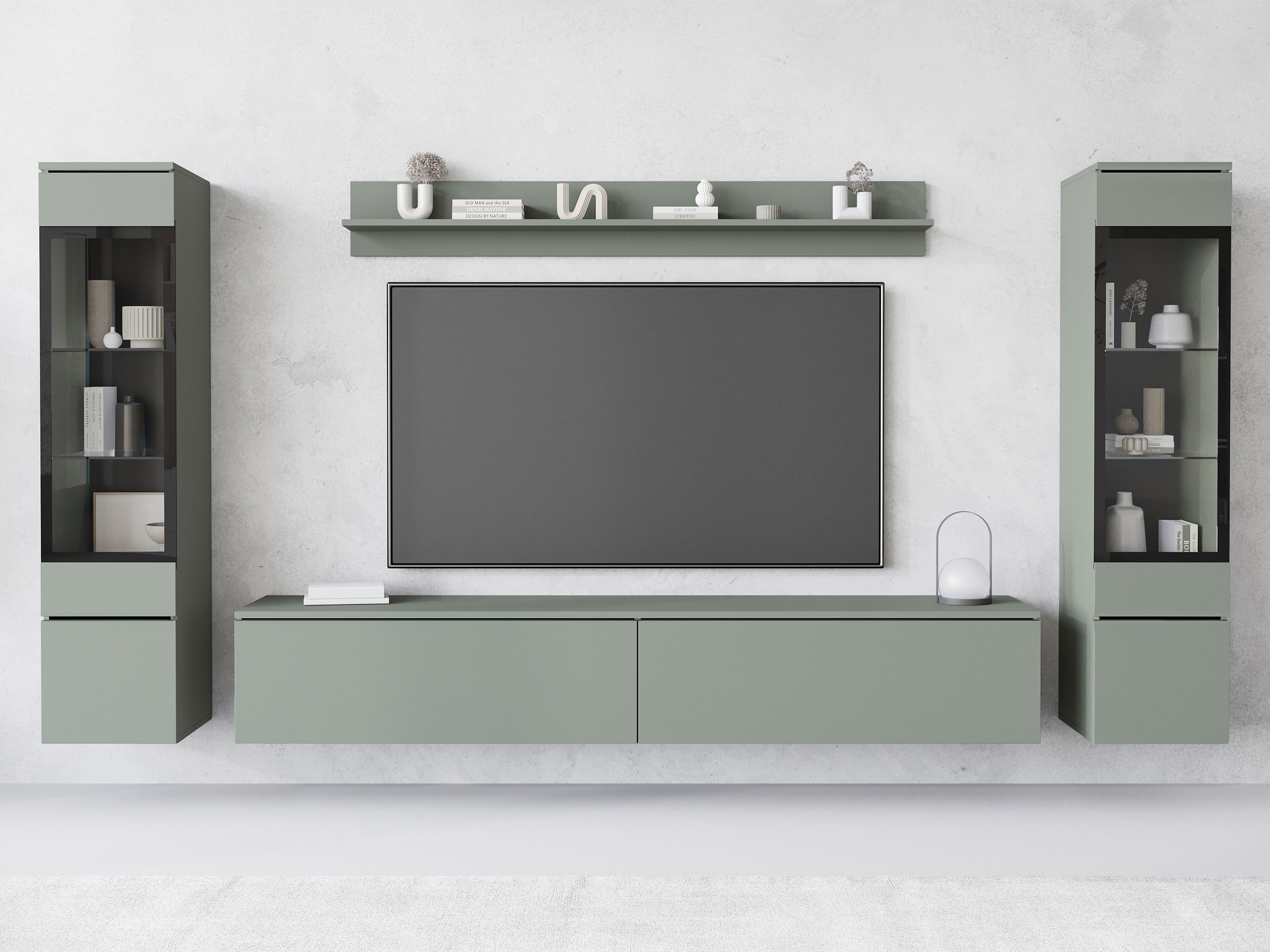 Living room set Mirfivo 101 (Dusty green)