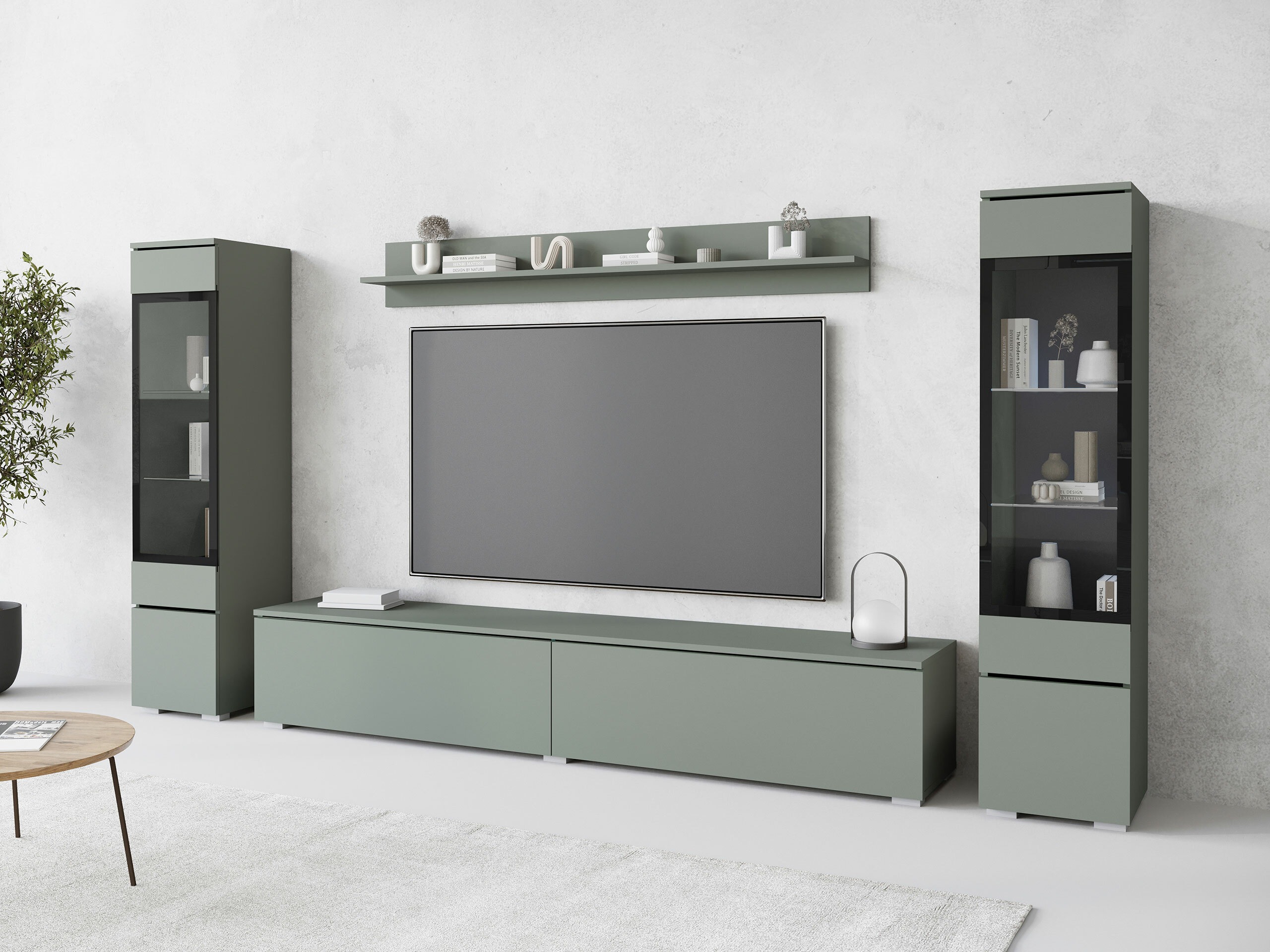 Living room set Mirfivo 101 (Dusty green)