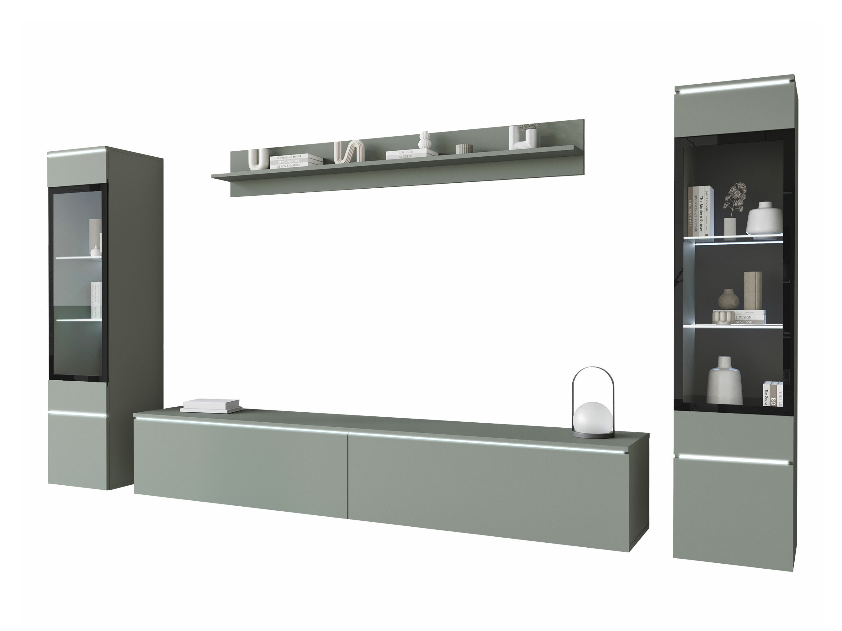 Living room set Mirfivo 101 (Dusty green)