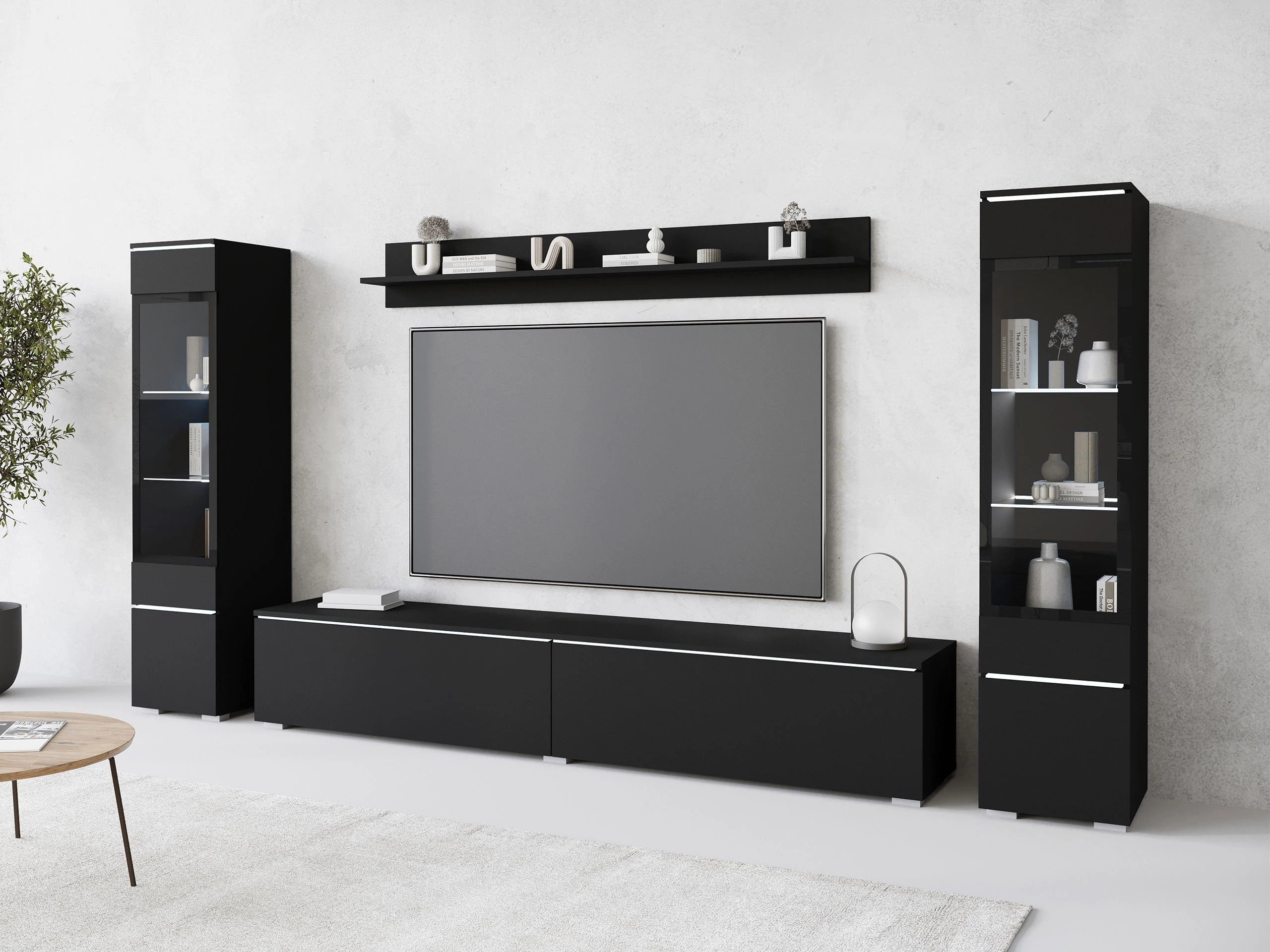 Living room set Mirfivo 101 (Graphite)