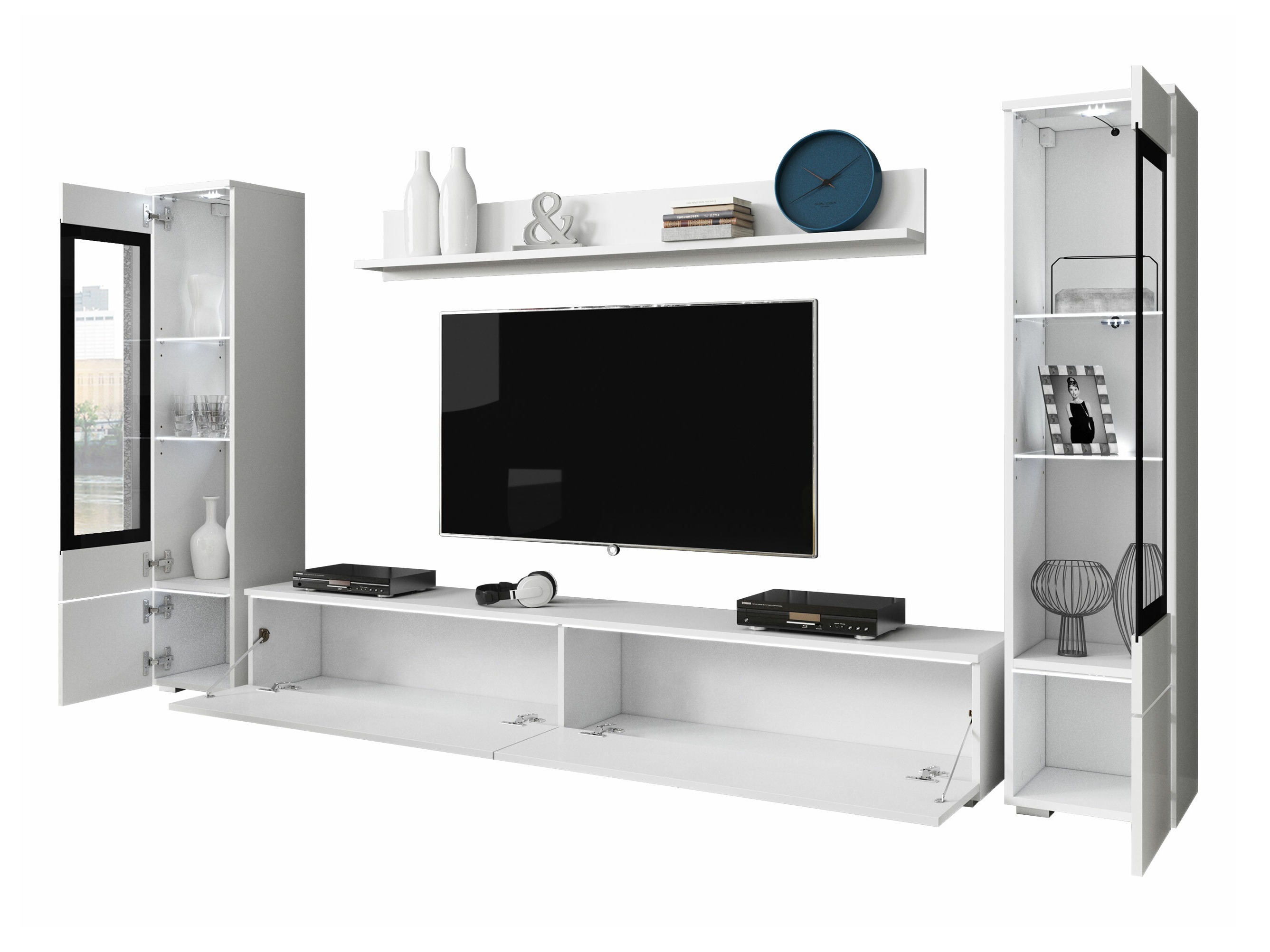 Living room set Mirfivo 101 (Matera grey + Chestnut)