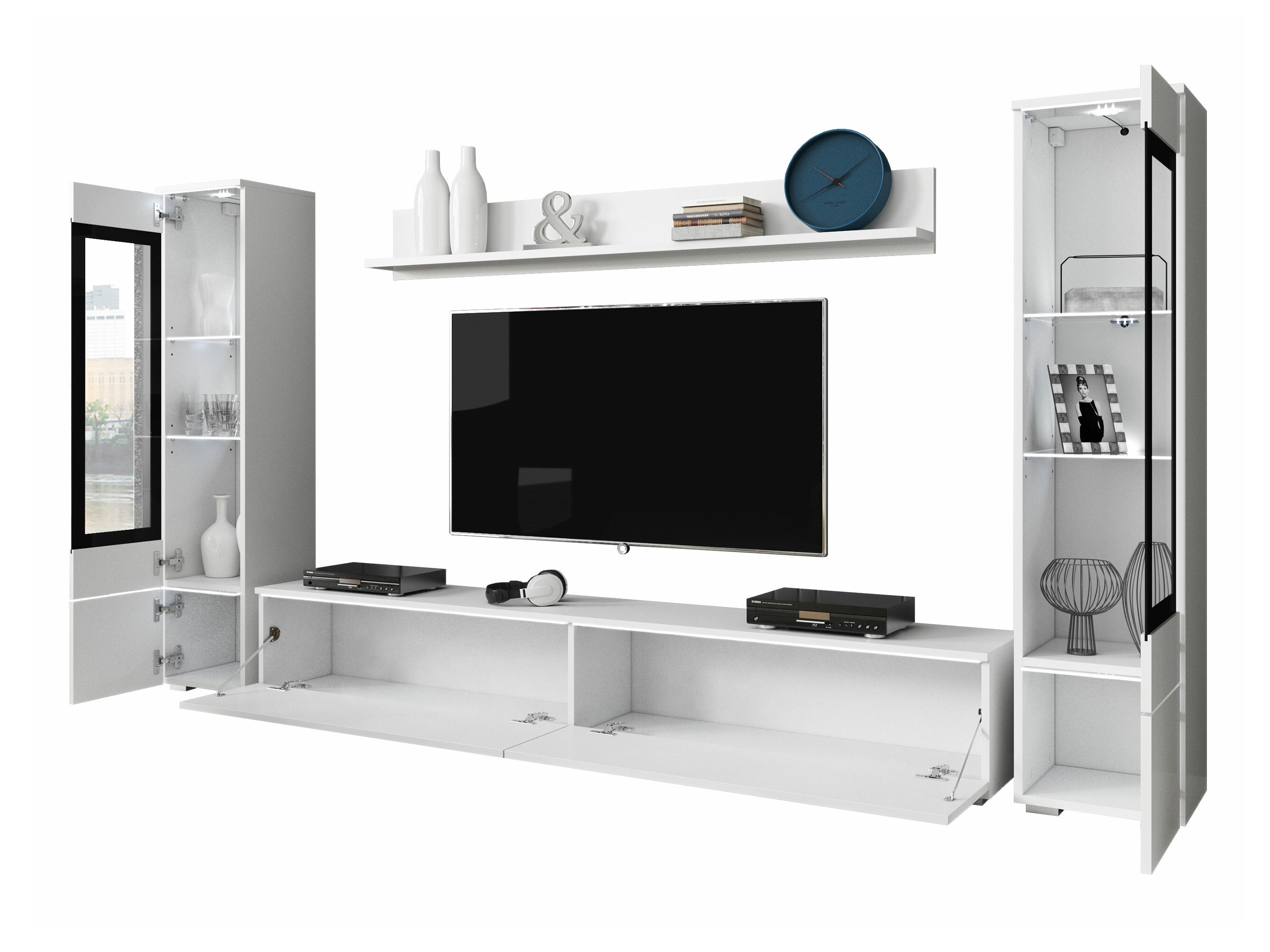 Living room set Mirfivo 101 (Matera grey + Chestnut)
