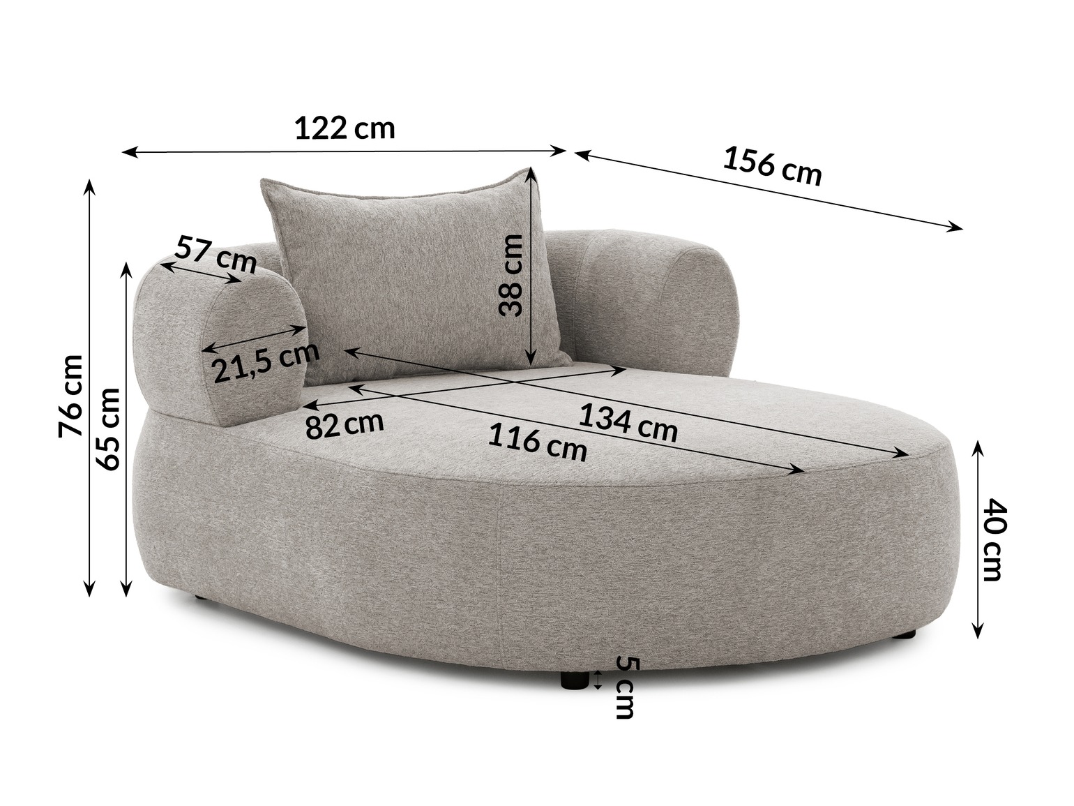 Armchair Rocklin 102 (Toro 145)