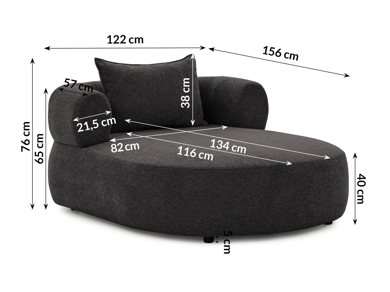 Armchair Rocklin 102 (Toro 150)
