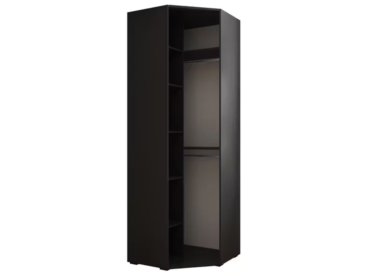 Corner wardrobe Hartford 568 (Black)