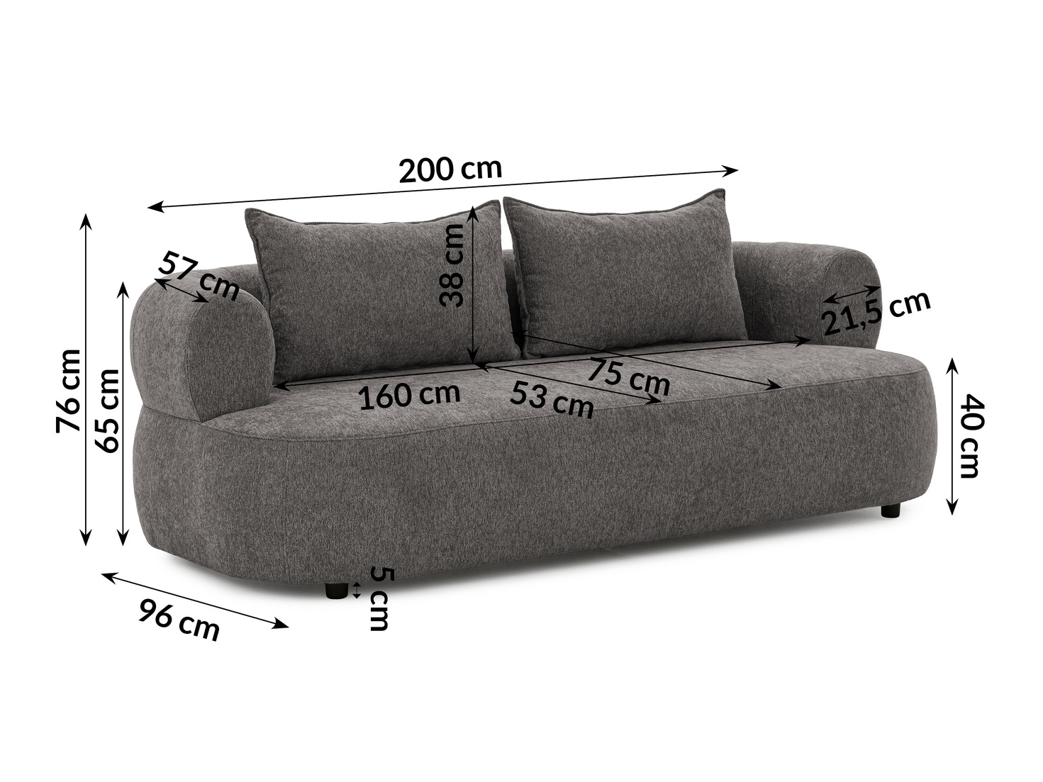 Sofa Rocklin 103 (Toro 05)