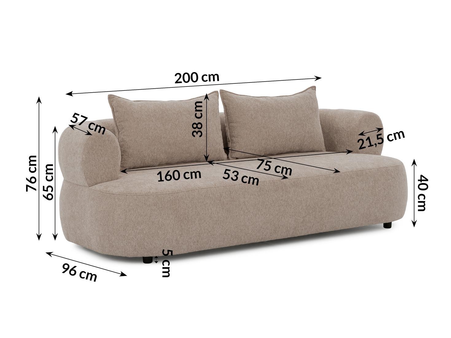 Sofa Rocklin 103 (Toro 30)