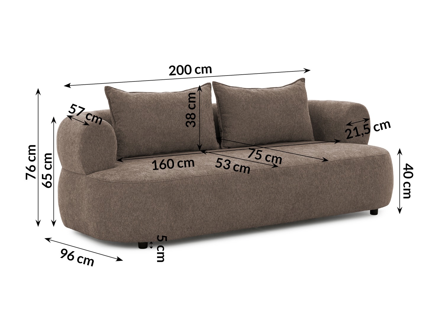 Sofa Rocklin 103 (Toro 45)
