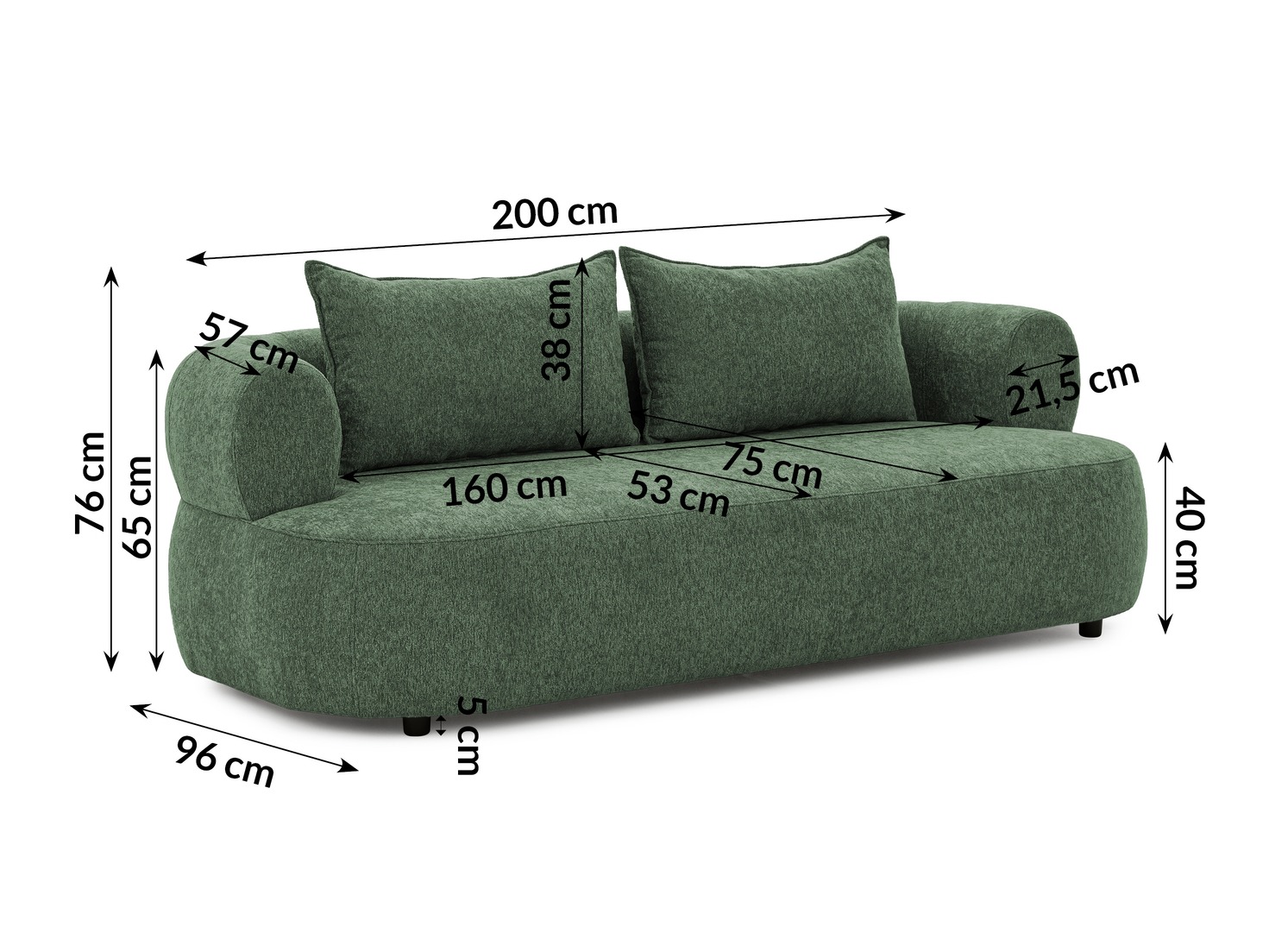 Sofa Rocklin 103 (Toro 95)