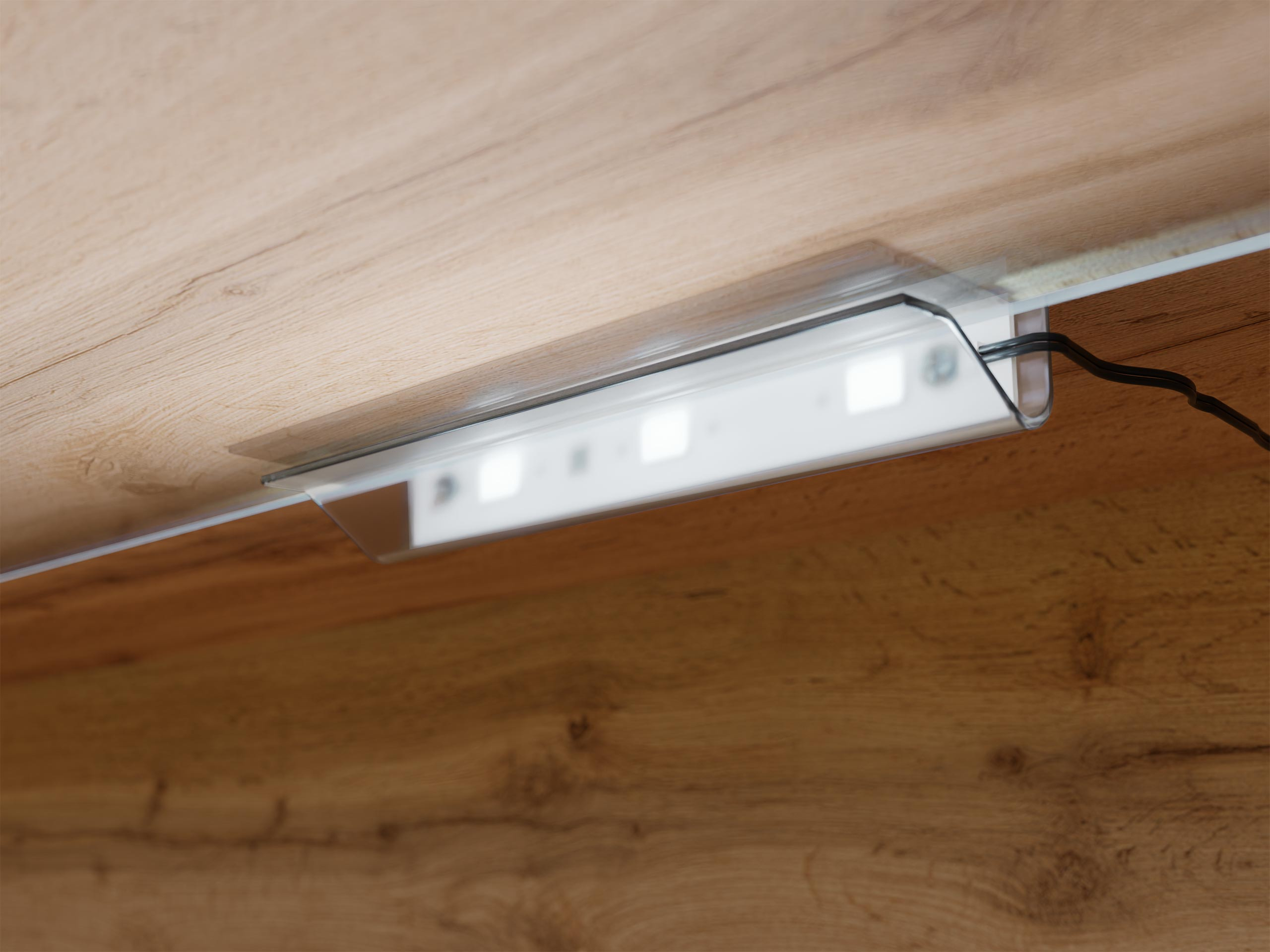 TV stand Sarasota 121 (White + Glossy white)