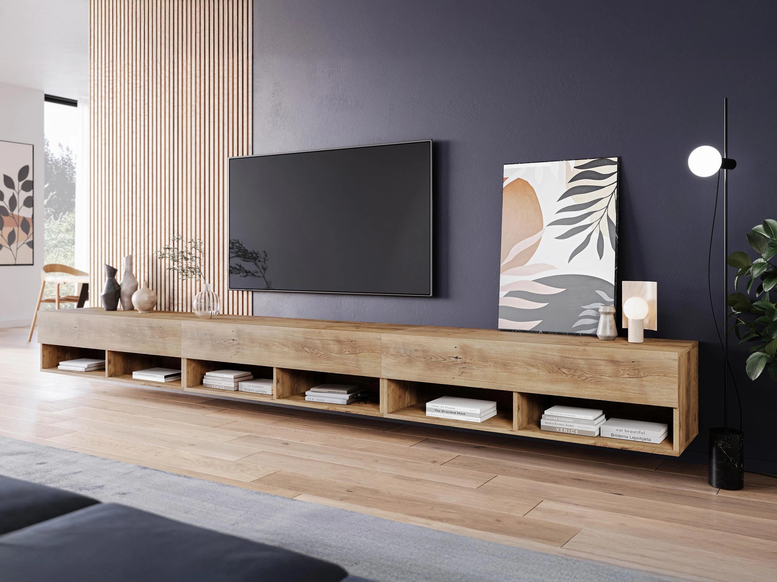 TV stand Sarasota 144 (Chestnut)