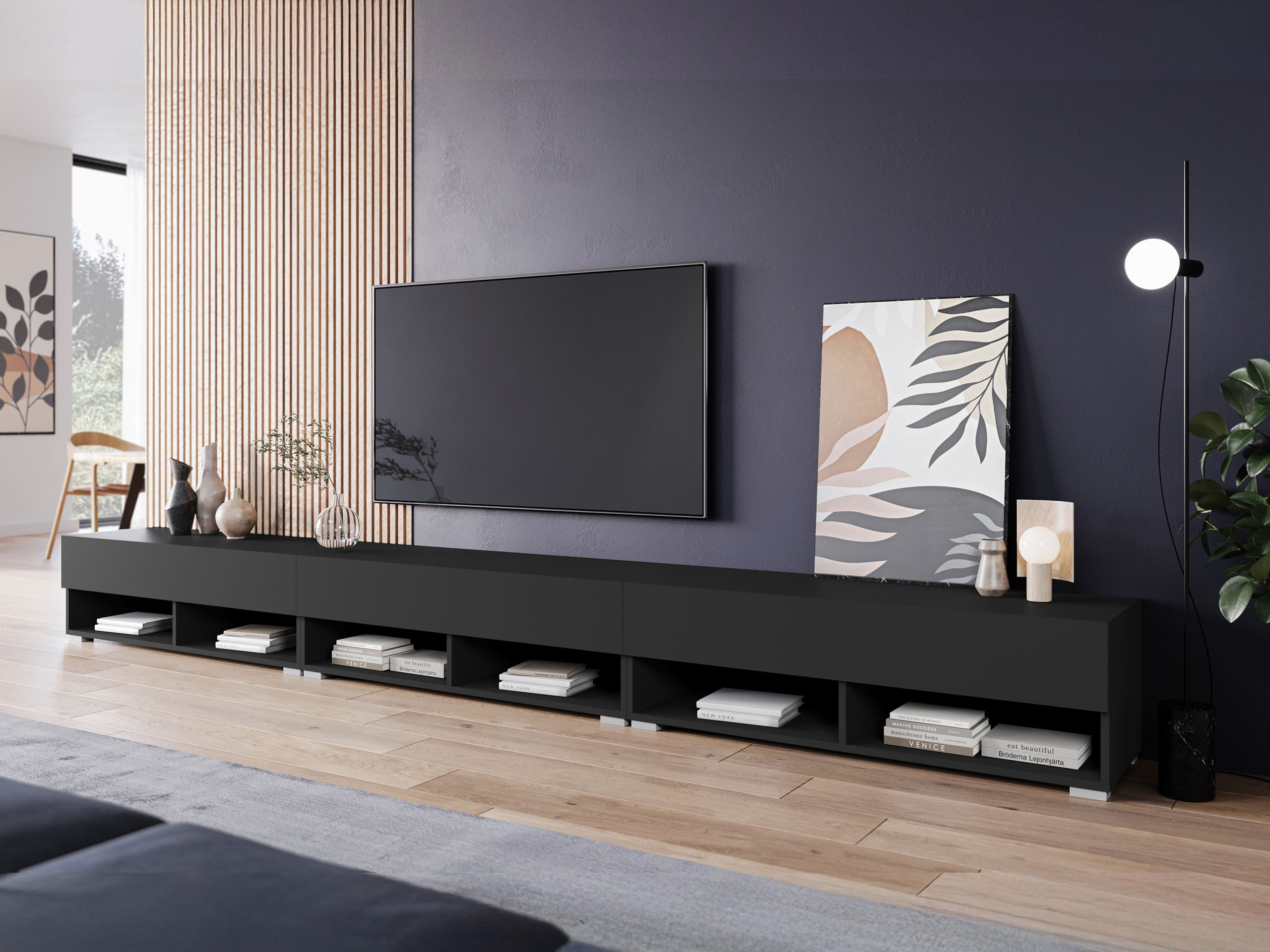 TV stand Sarasota 144 (Graphite)