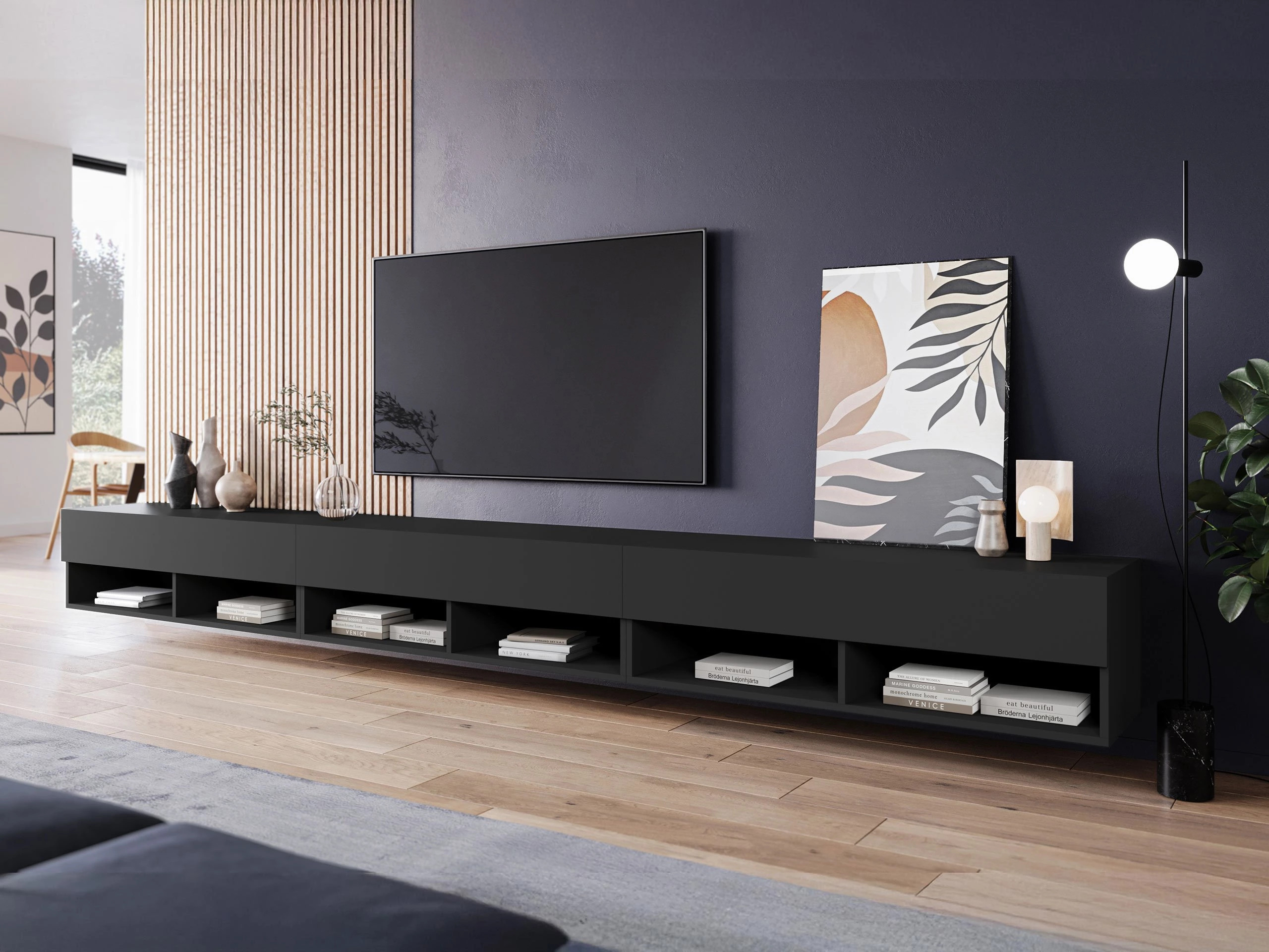 TV stand Sarasota 144 (Graphite)