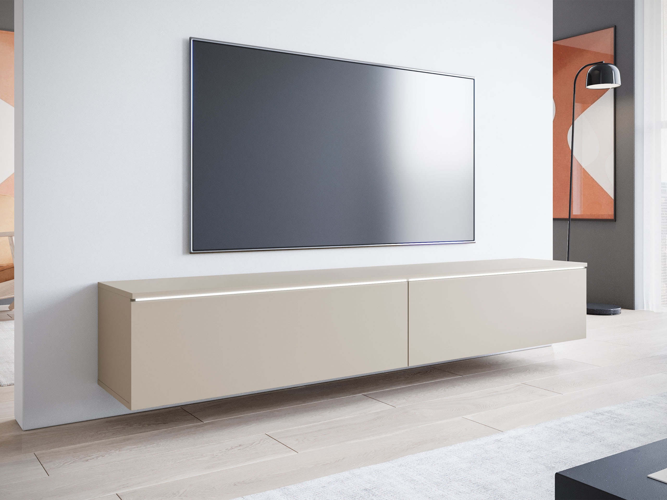 TV stand Scientia I (Cashmere)