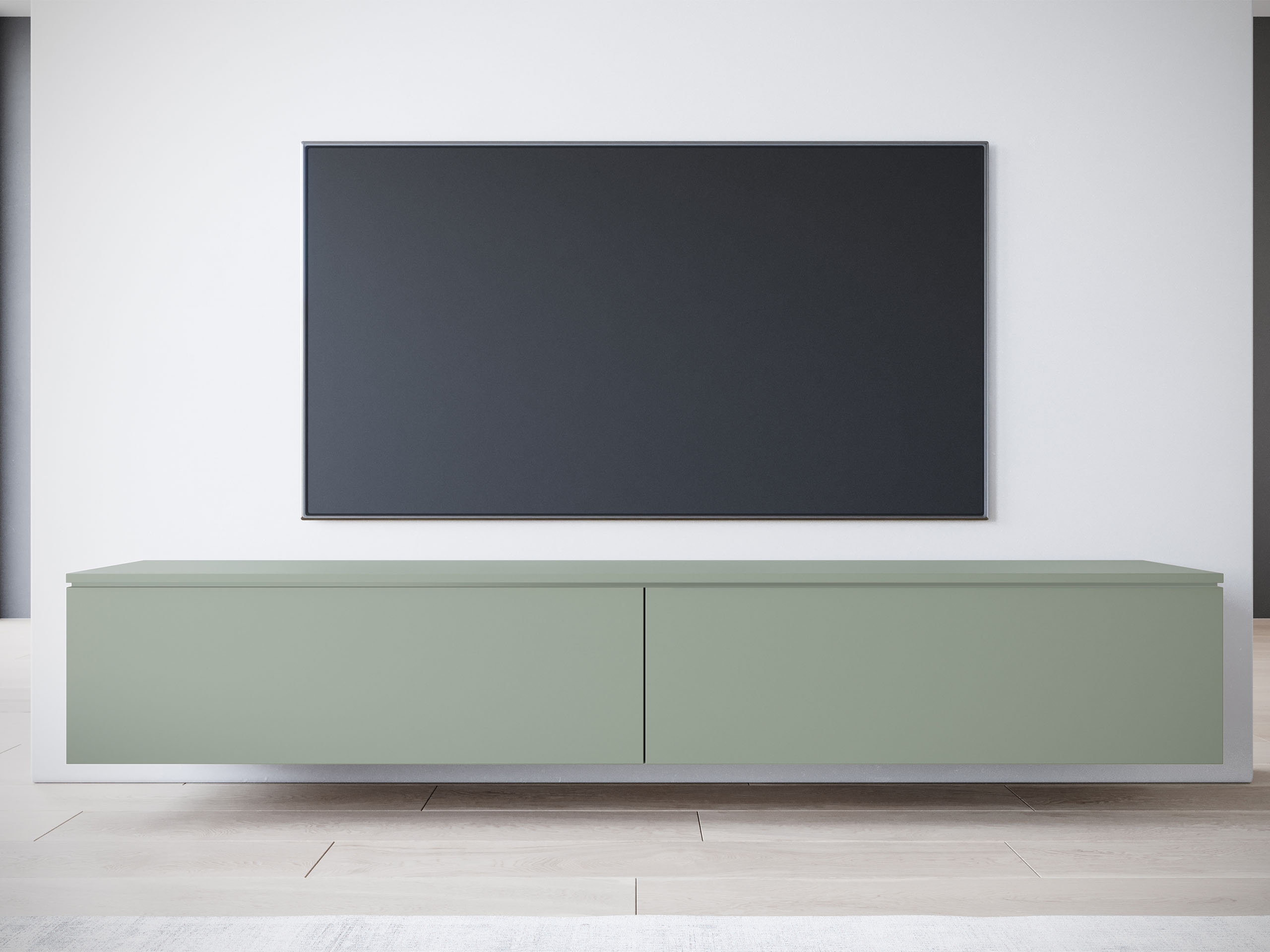 TV stand Scientia I (Dusty green)