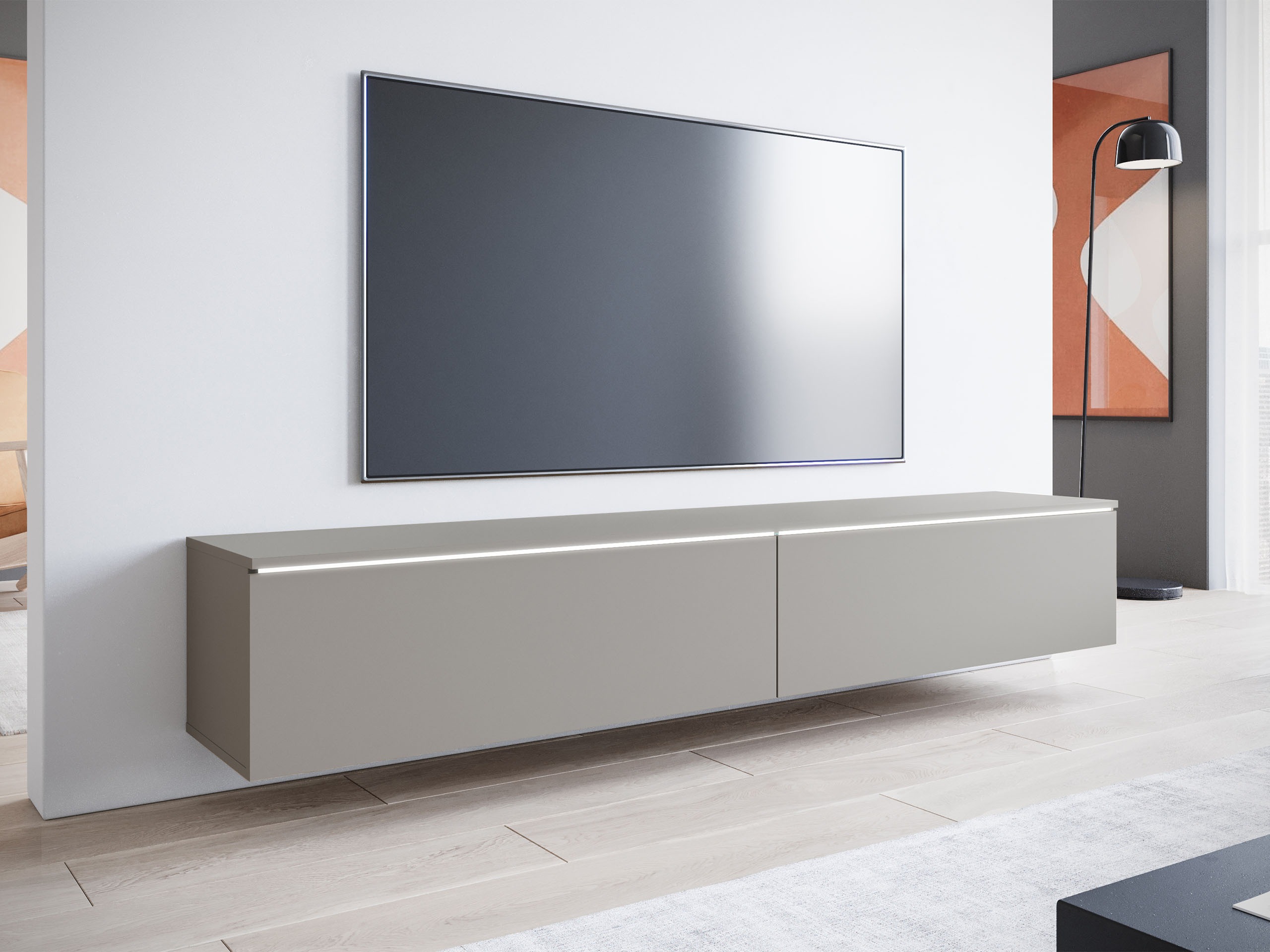 TV stand Scientia I (Grey)