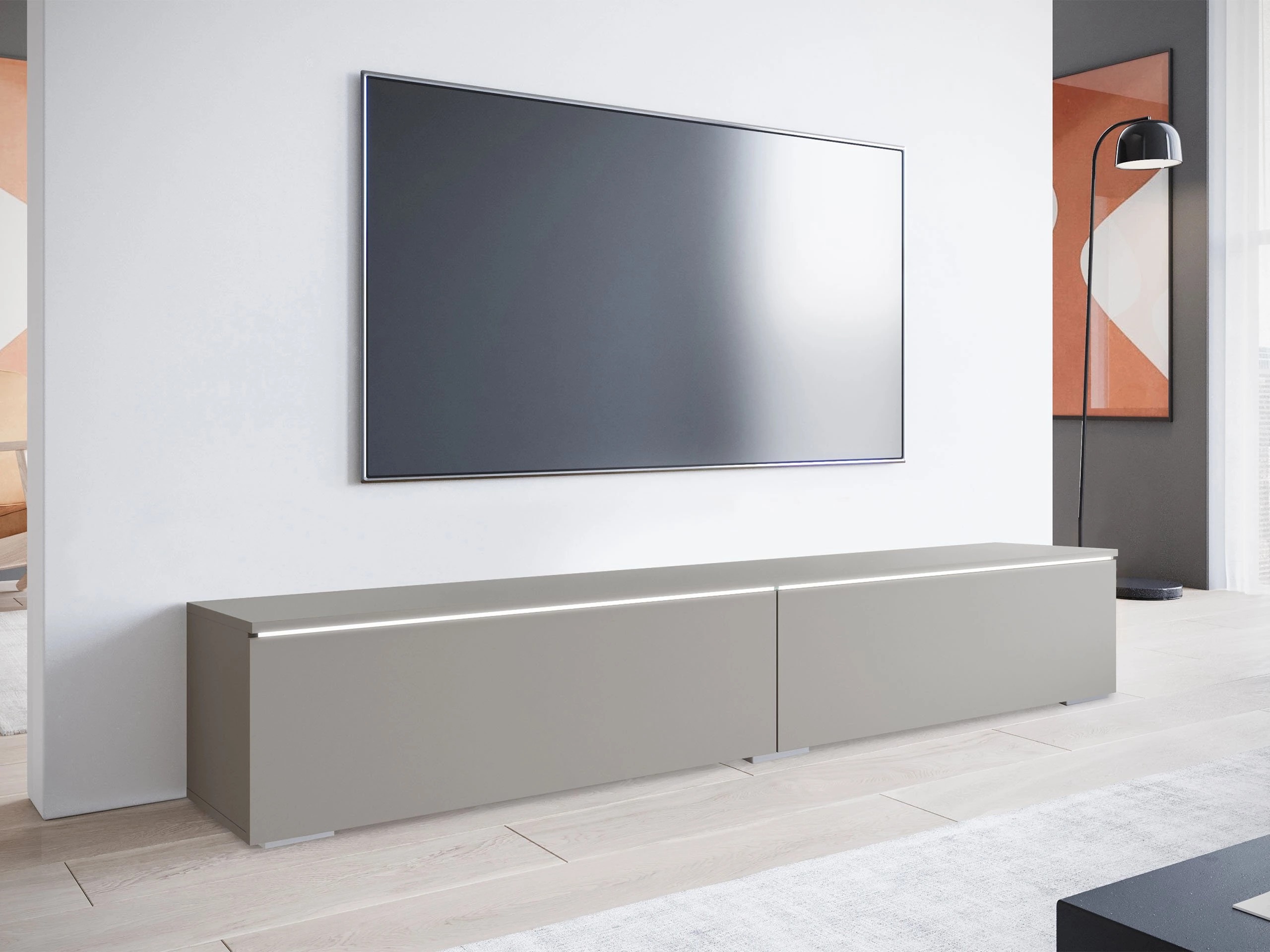 TV stand Scientia I (Grey)
