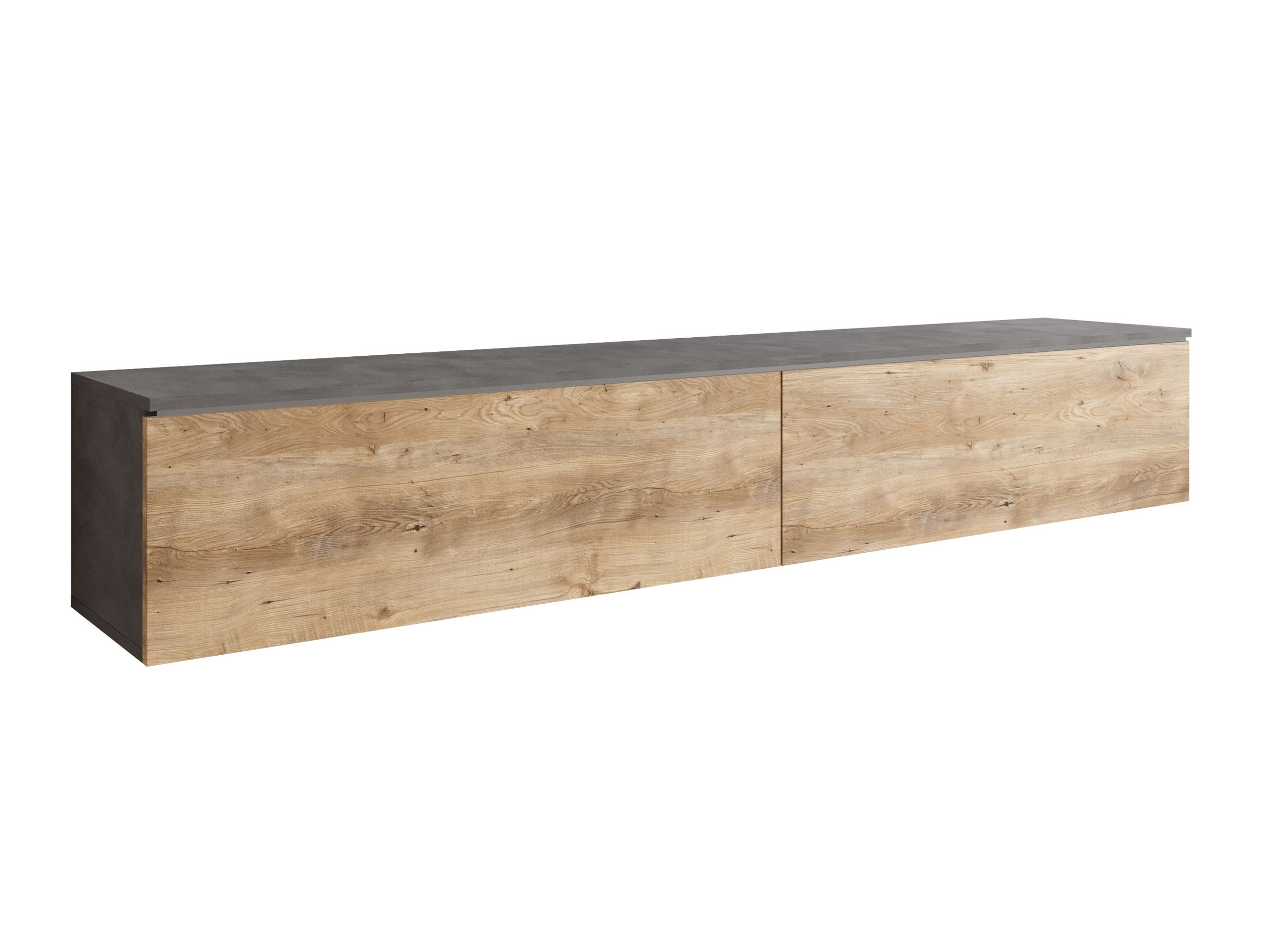 TV stand Scientia I (Matera grey + Chestnut)