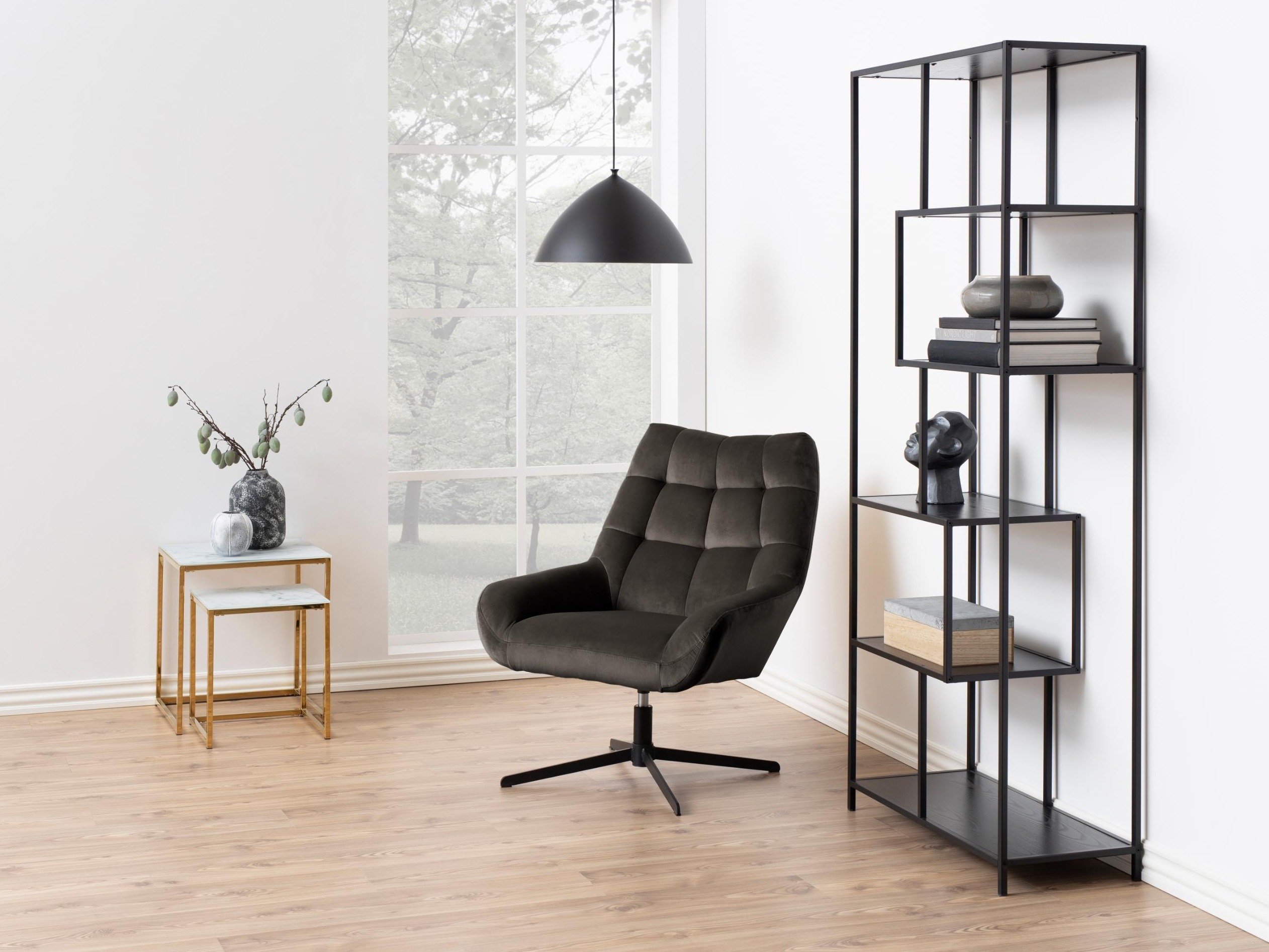 Armchair Norsica 372 (Dark brown)