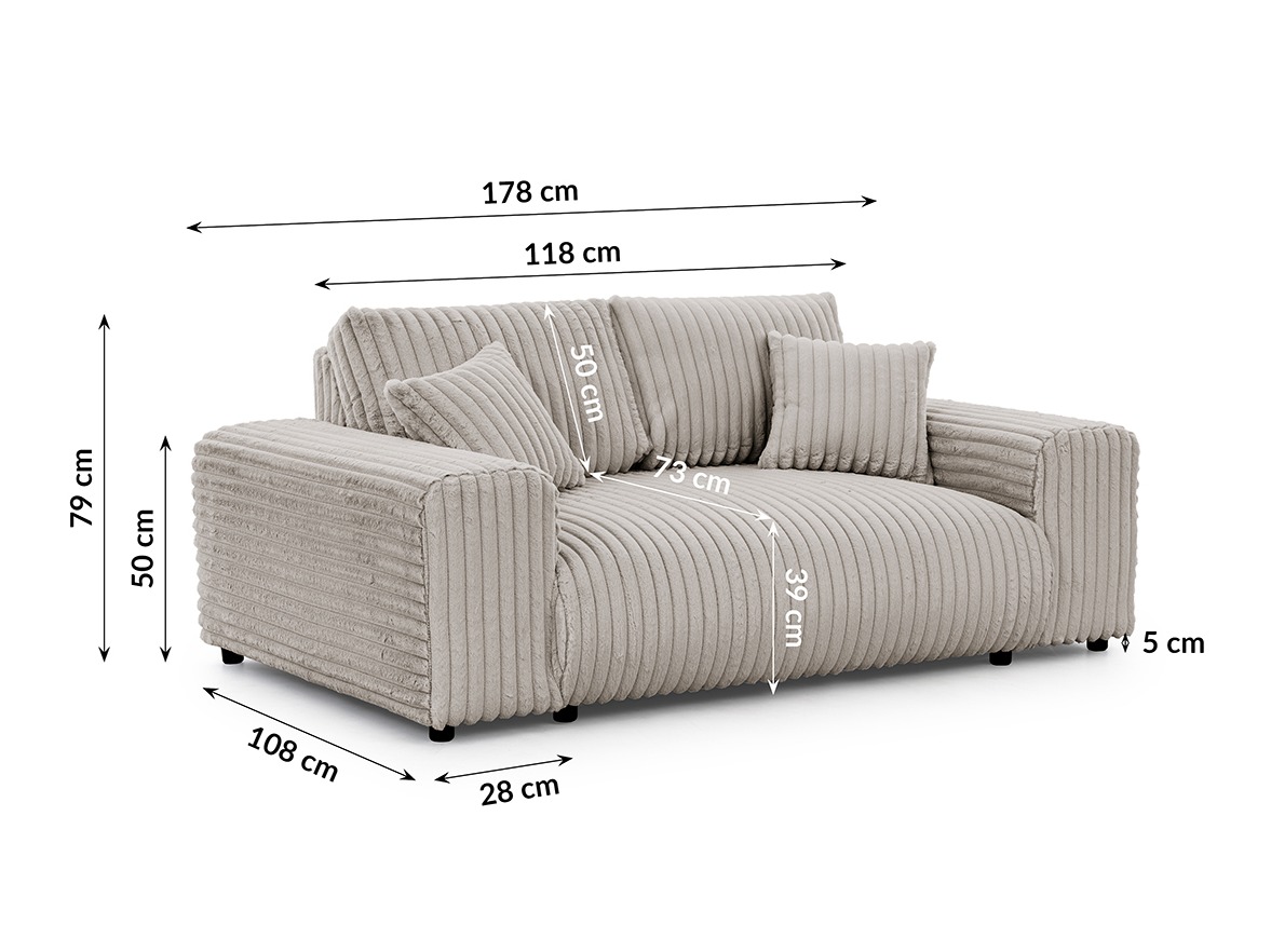 Sofa Circoru 101 (Vito 07)