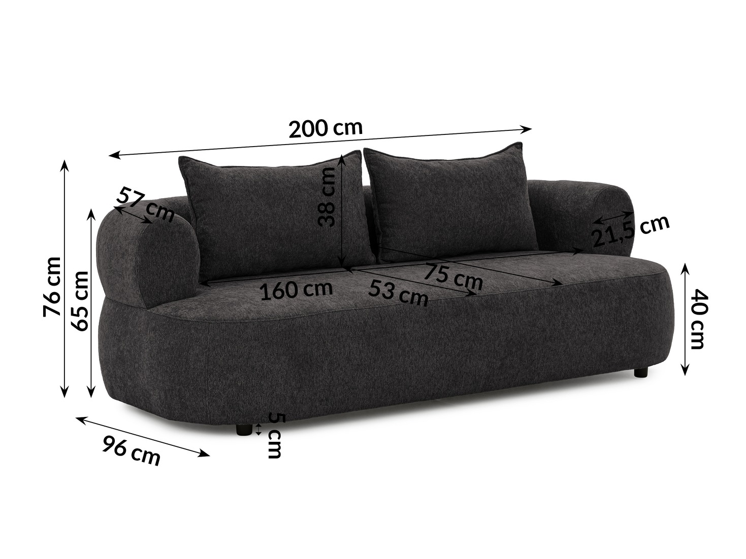 Sofa Rocklin 103 (Toro 150)