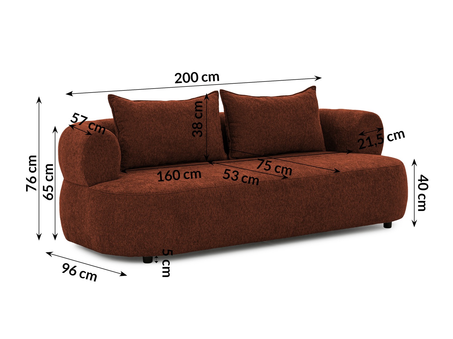 Sofa Rocklin 103 (Toro 155)