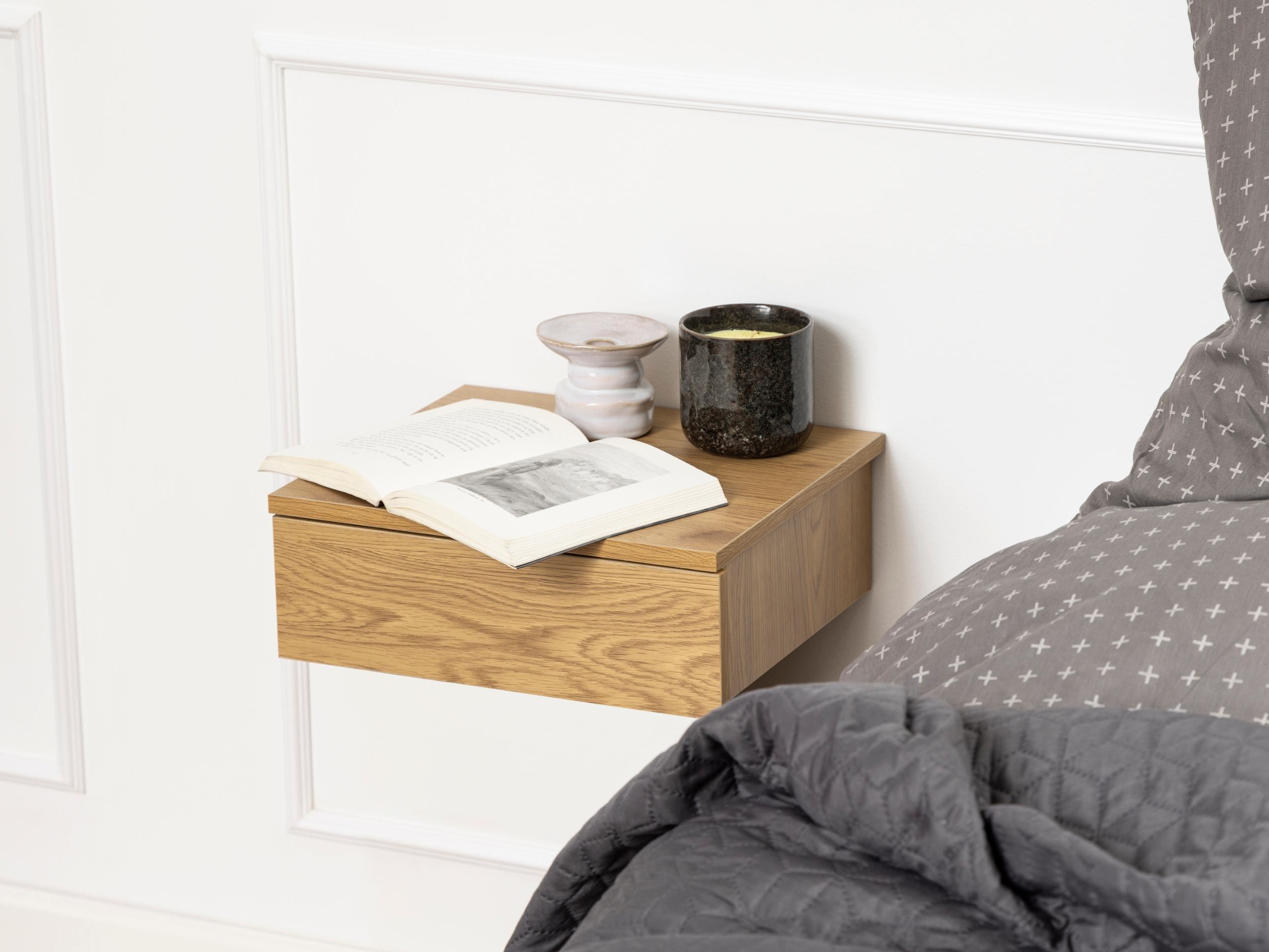 Bedside table Norsica 601 (Wild oak)
