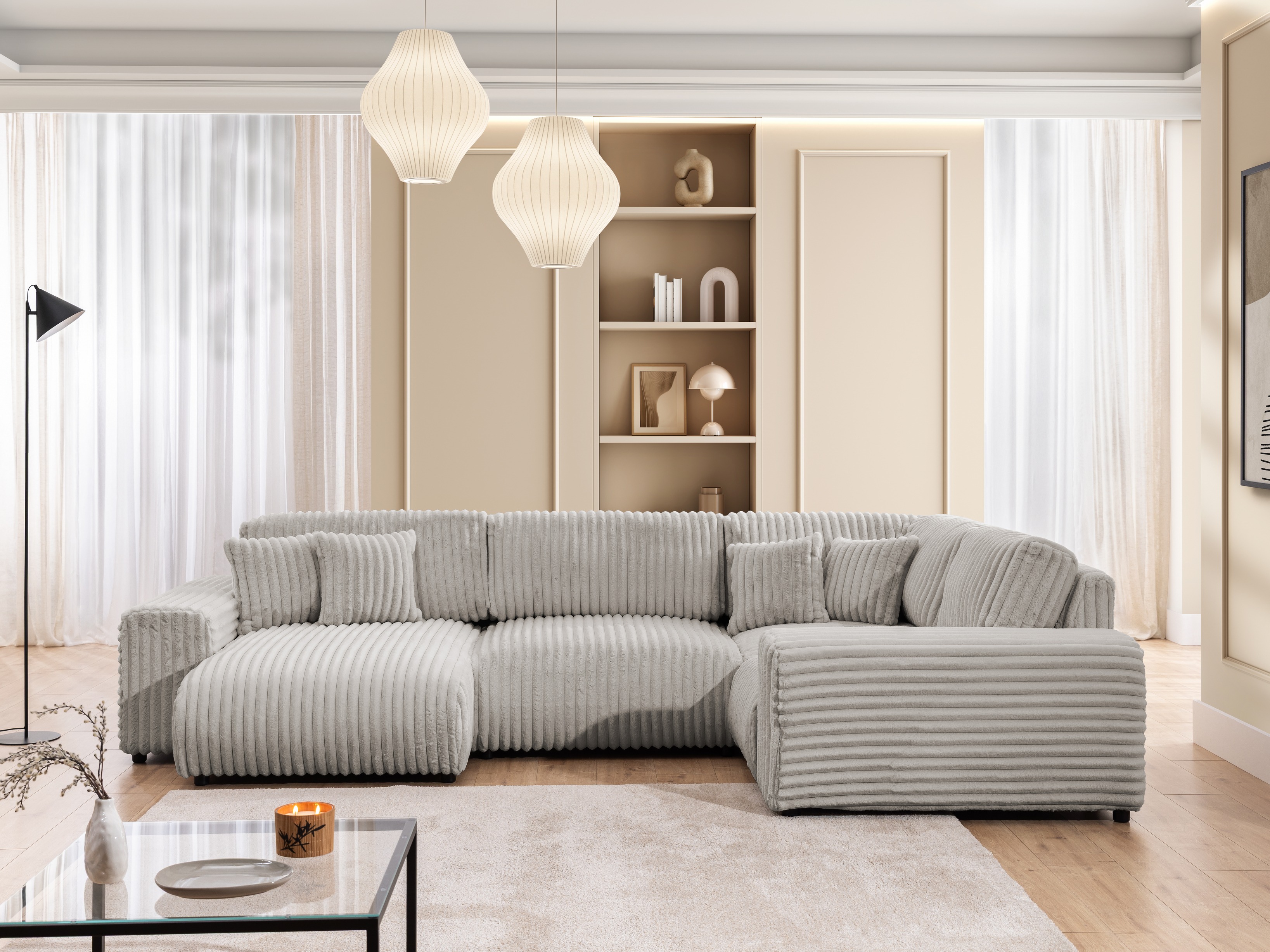Corner sofa Circoru 104 (Vito 07)