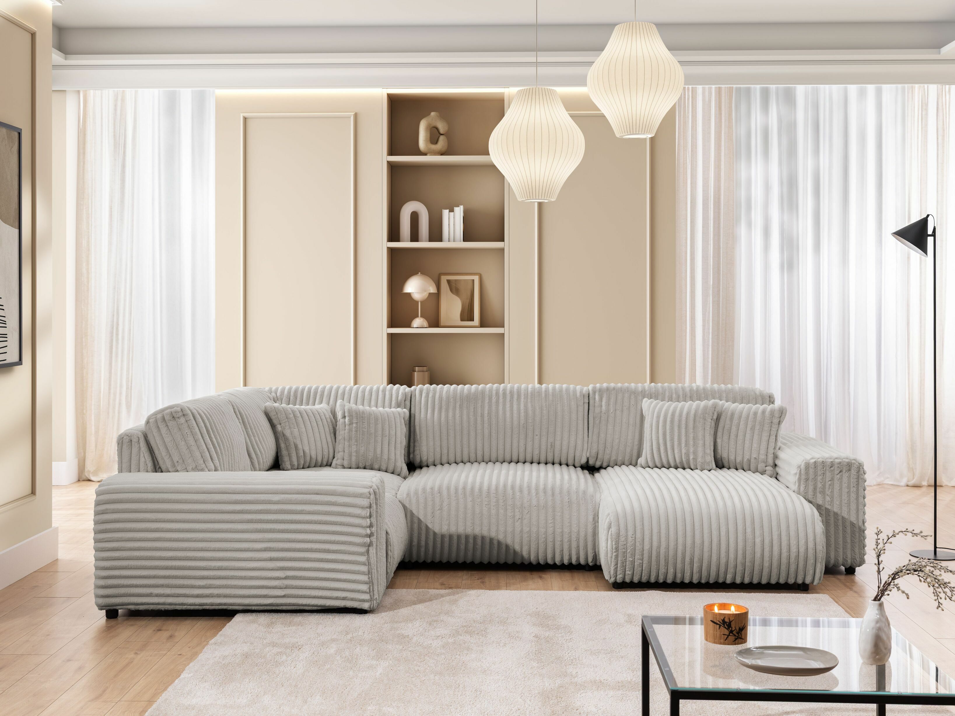 Corner sofa Circoru 104 (Vito 07)