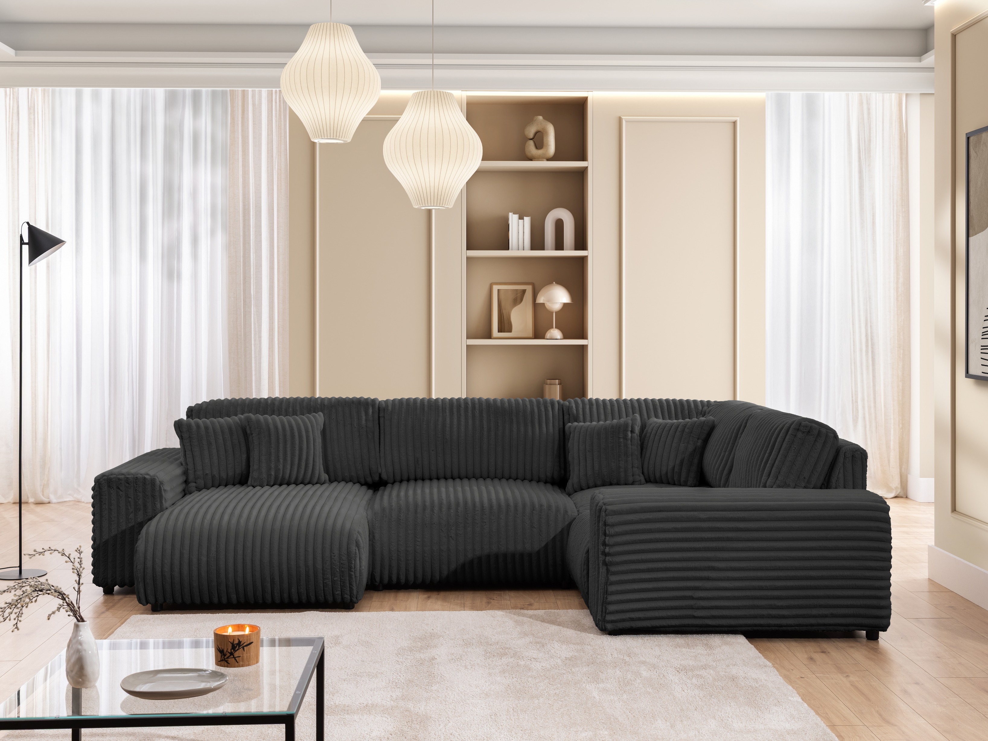 Corner sofa Circoru 104 (Vito 18)