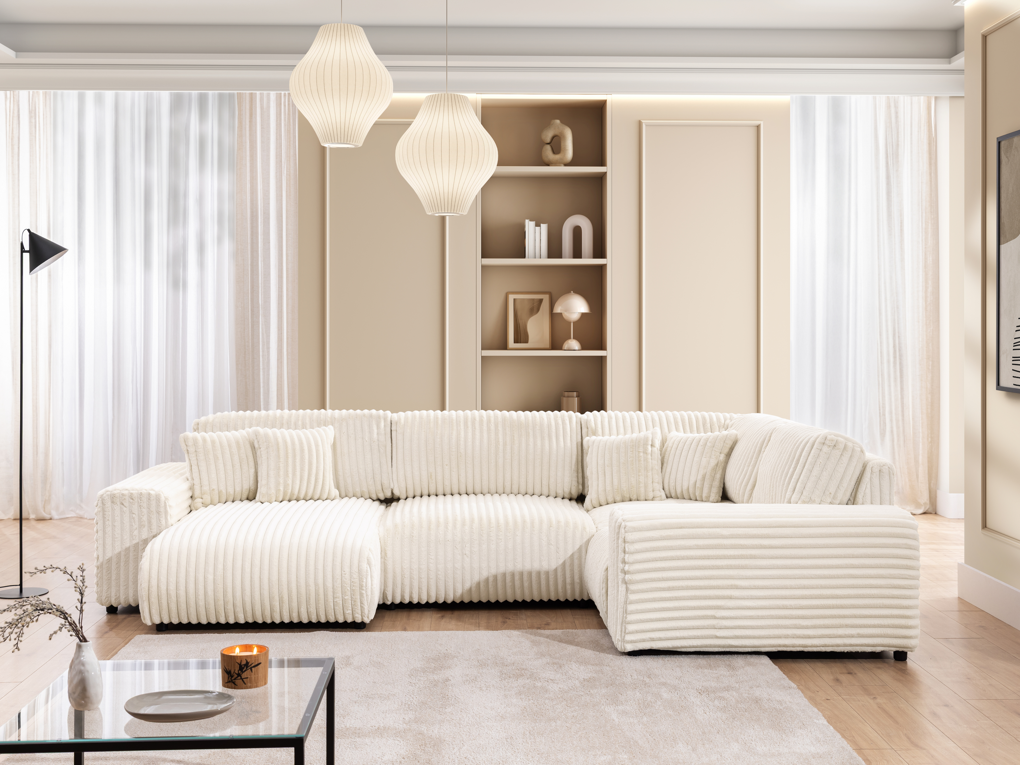 Corner sofa Circoru 104 (Vito 23)