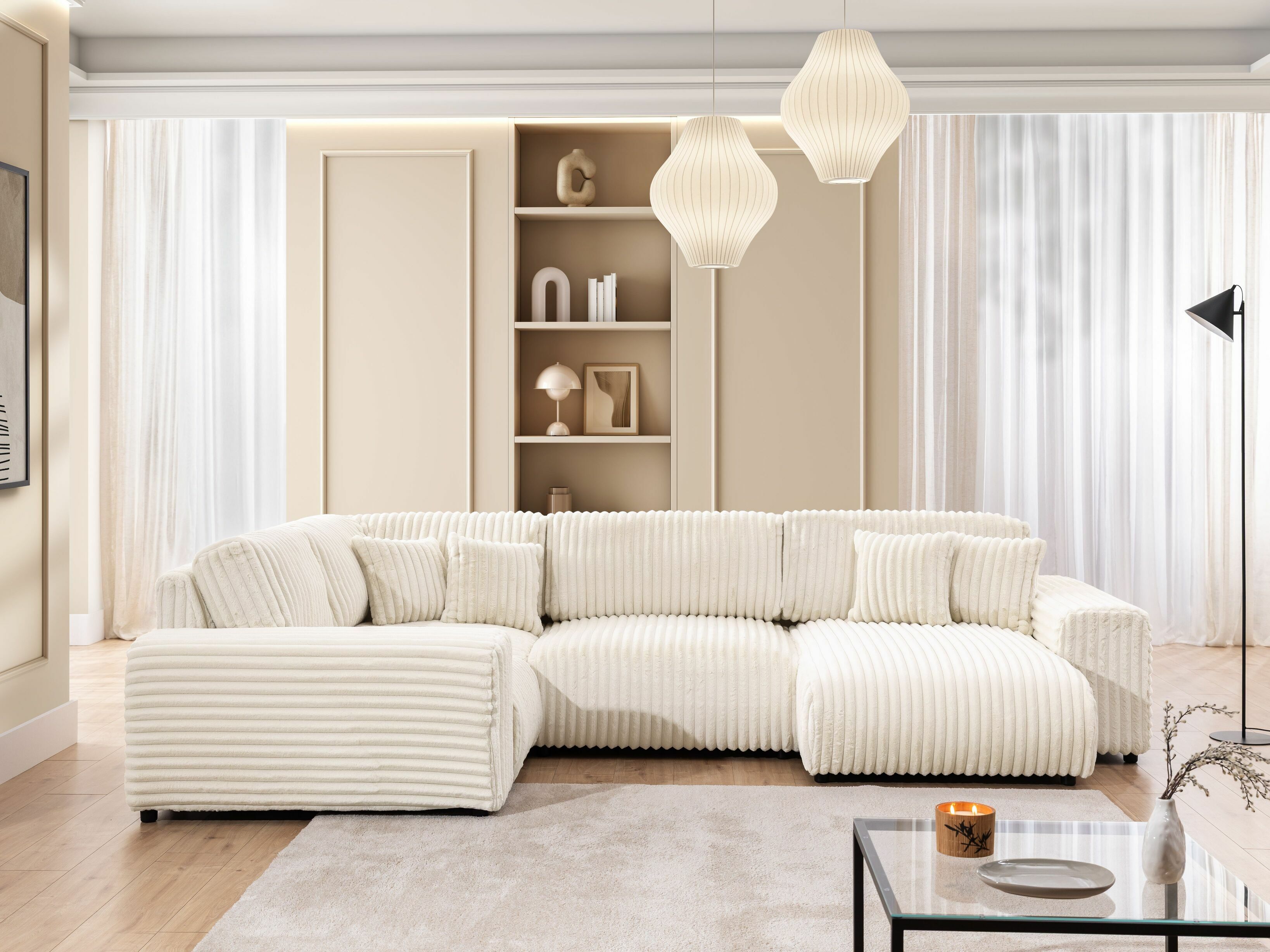 Corner sofa Circoru 104 (Vito 23)