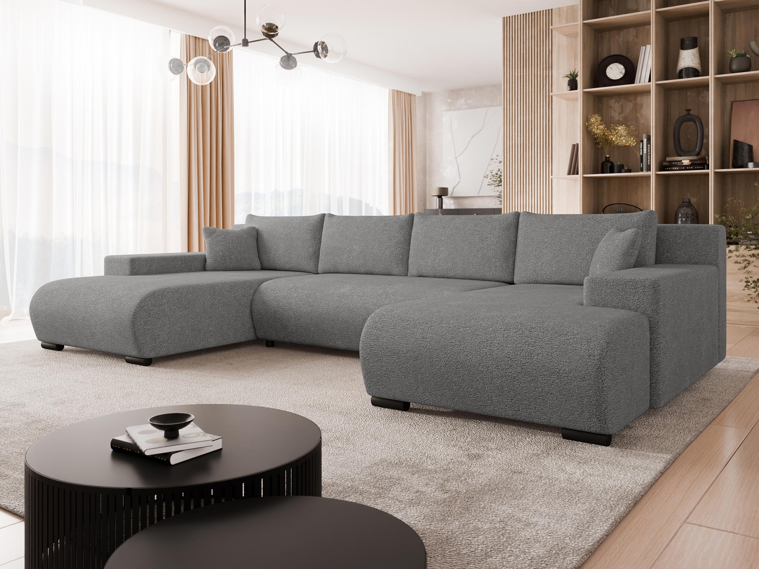 Corner sofa Comfivo 483 (Velo 635)