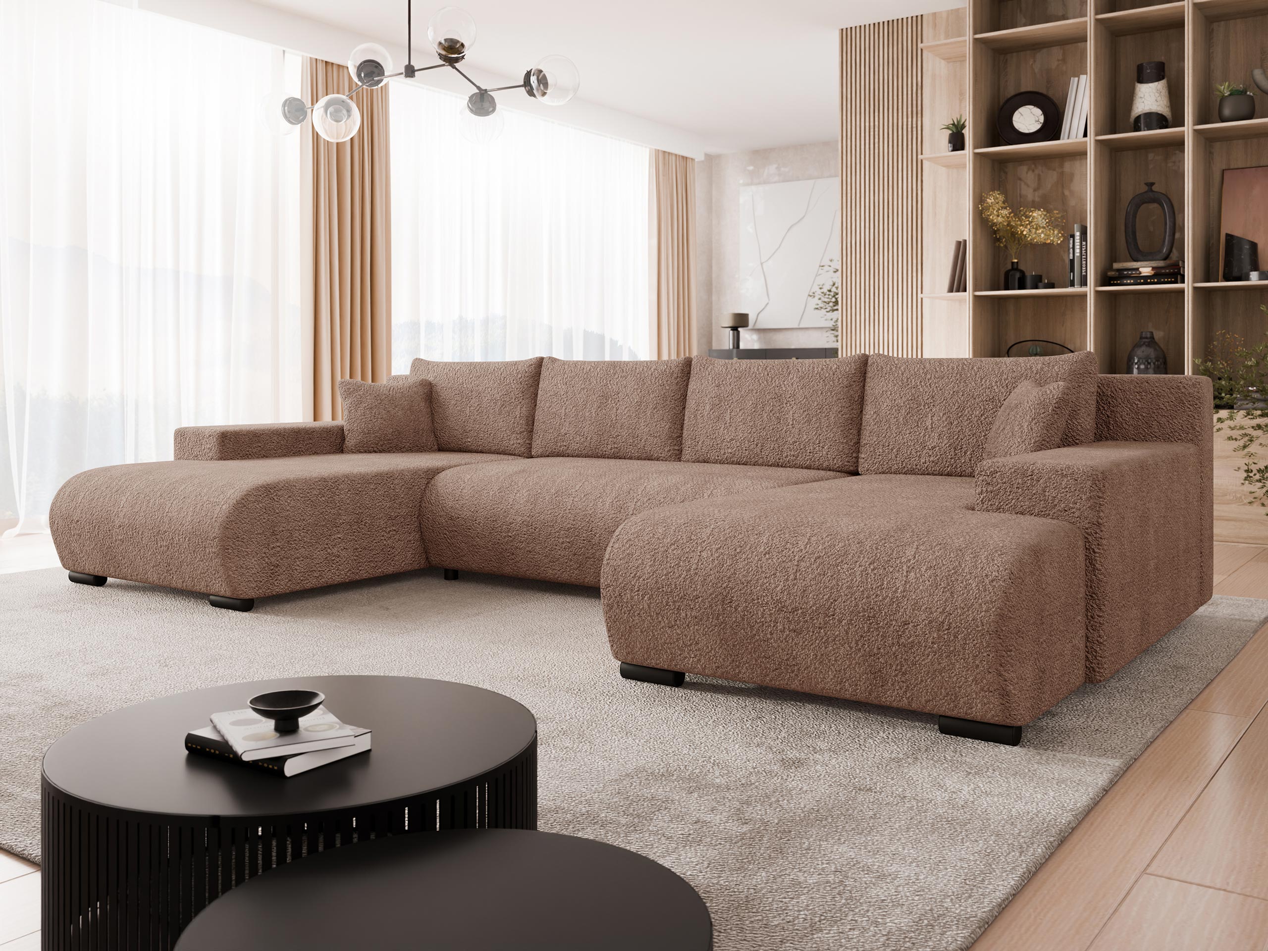 Corner sofa Comfivo Equus (Coral 45)