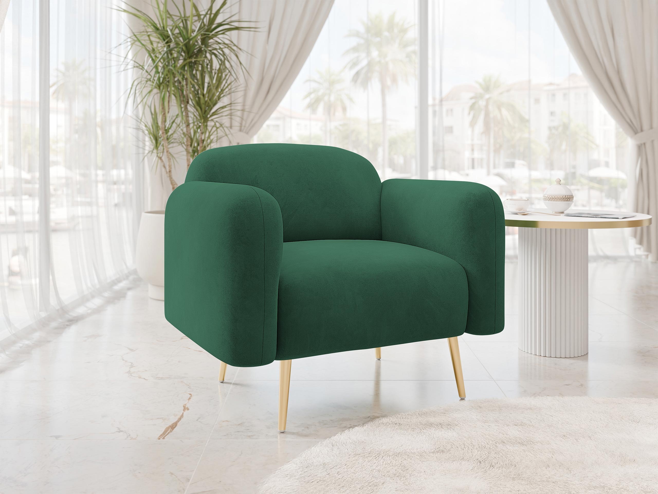 Armchair Comfivo Beatitudo I (Uttario Velvet 2952)