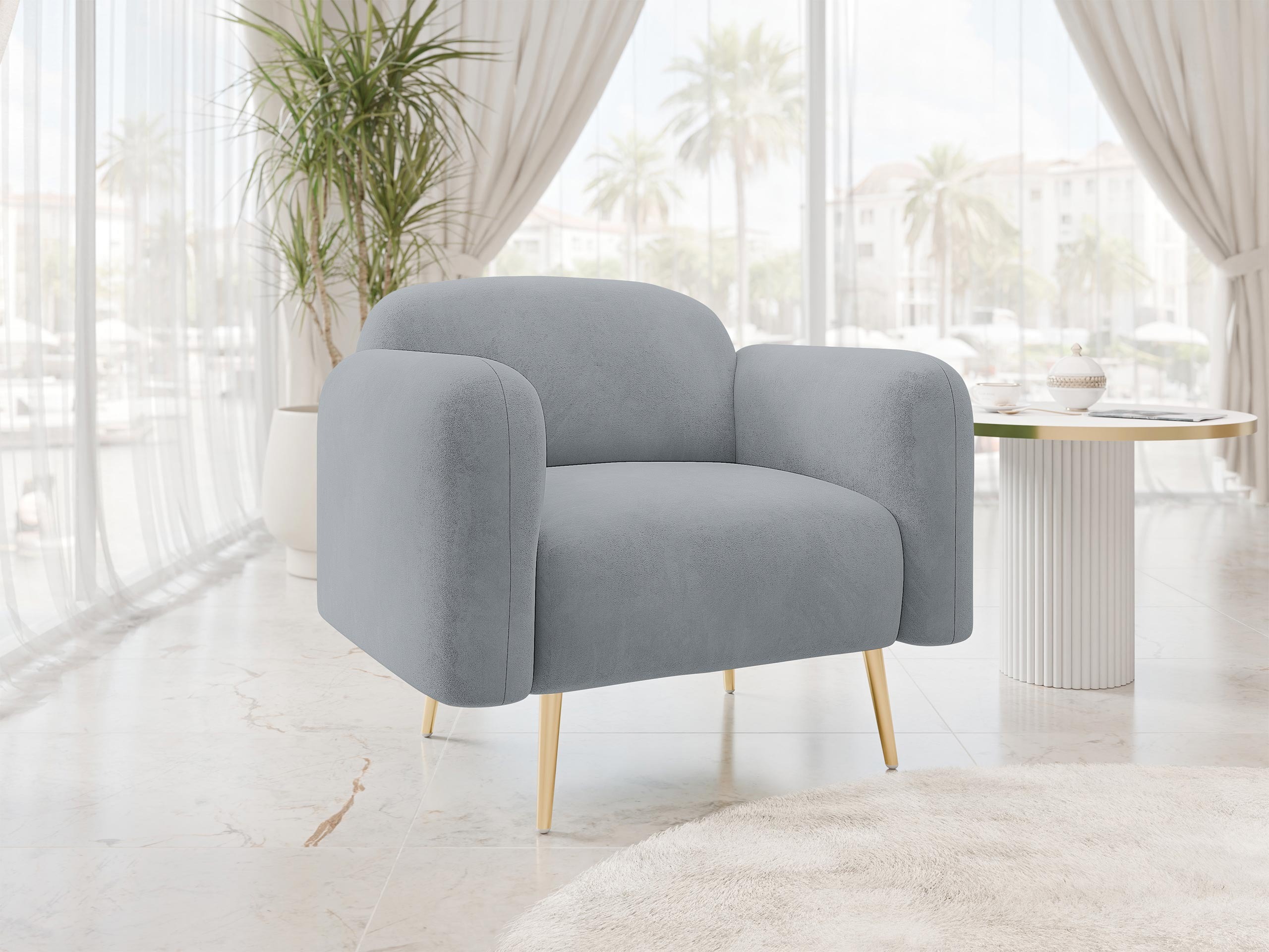 Armchair Comfivo Beatitudo I (Uttario Velvet 2972)