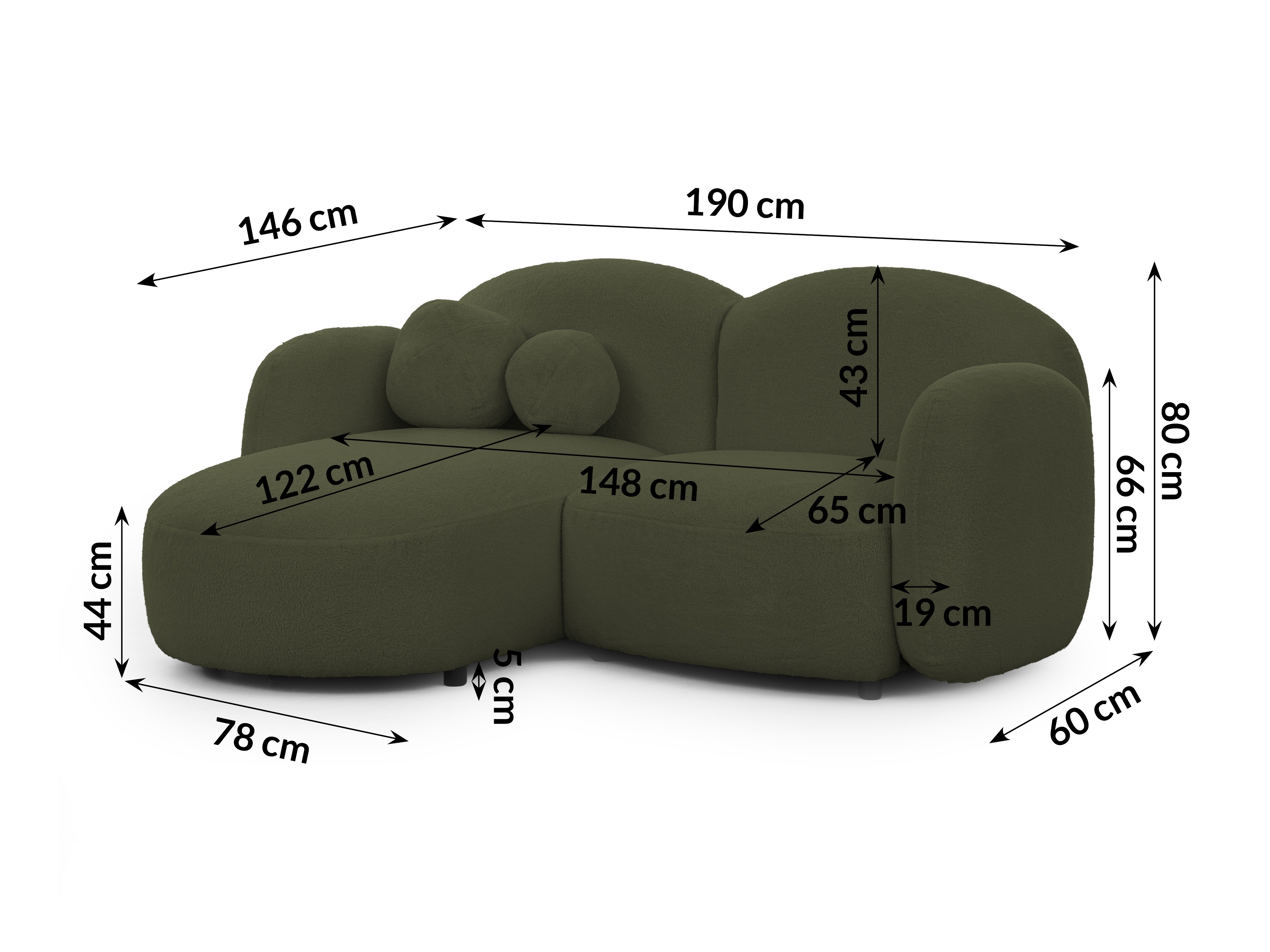 Corner sofa Rocklin 107 (Quelle 37)