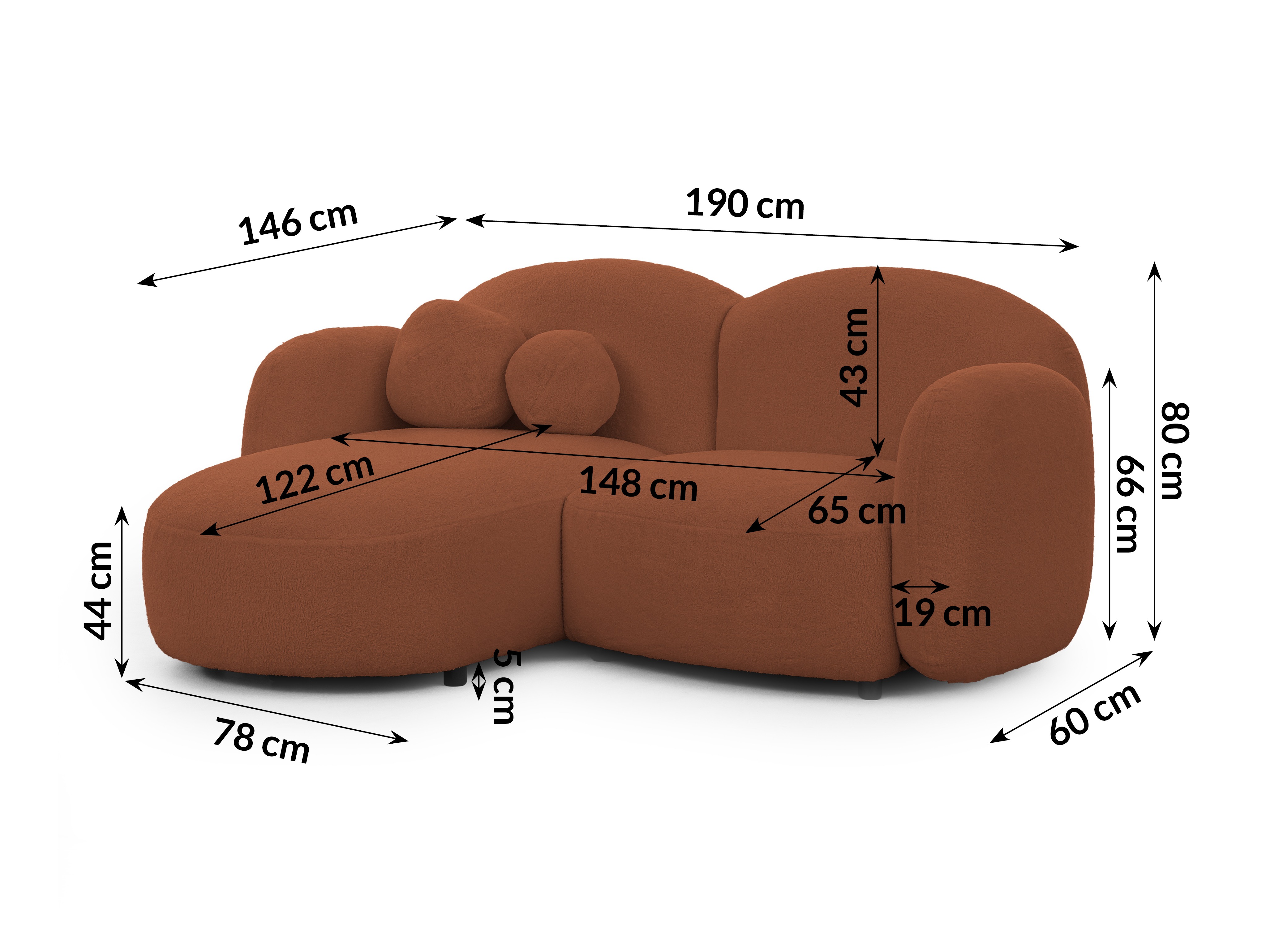 Corner sofa Rocklin 107 (Quelle 54)