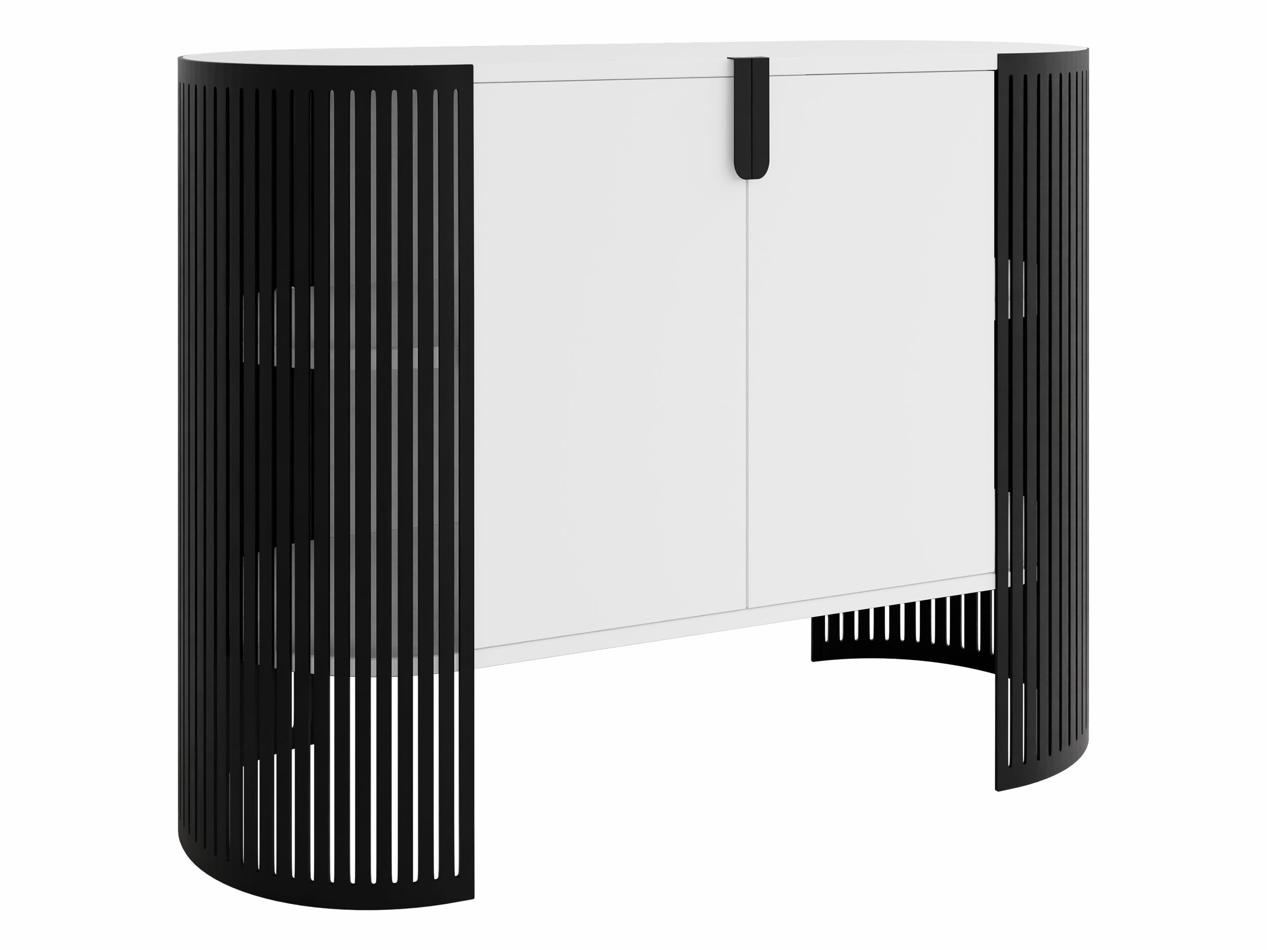 Sideboard Sordore 129 (Black + White)