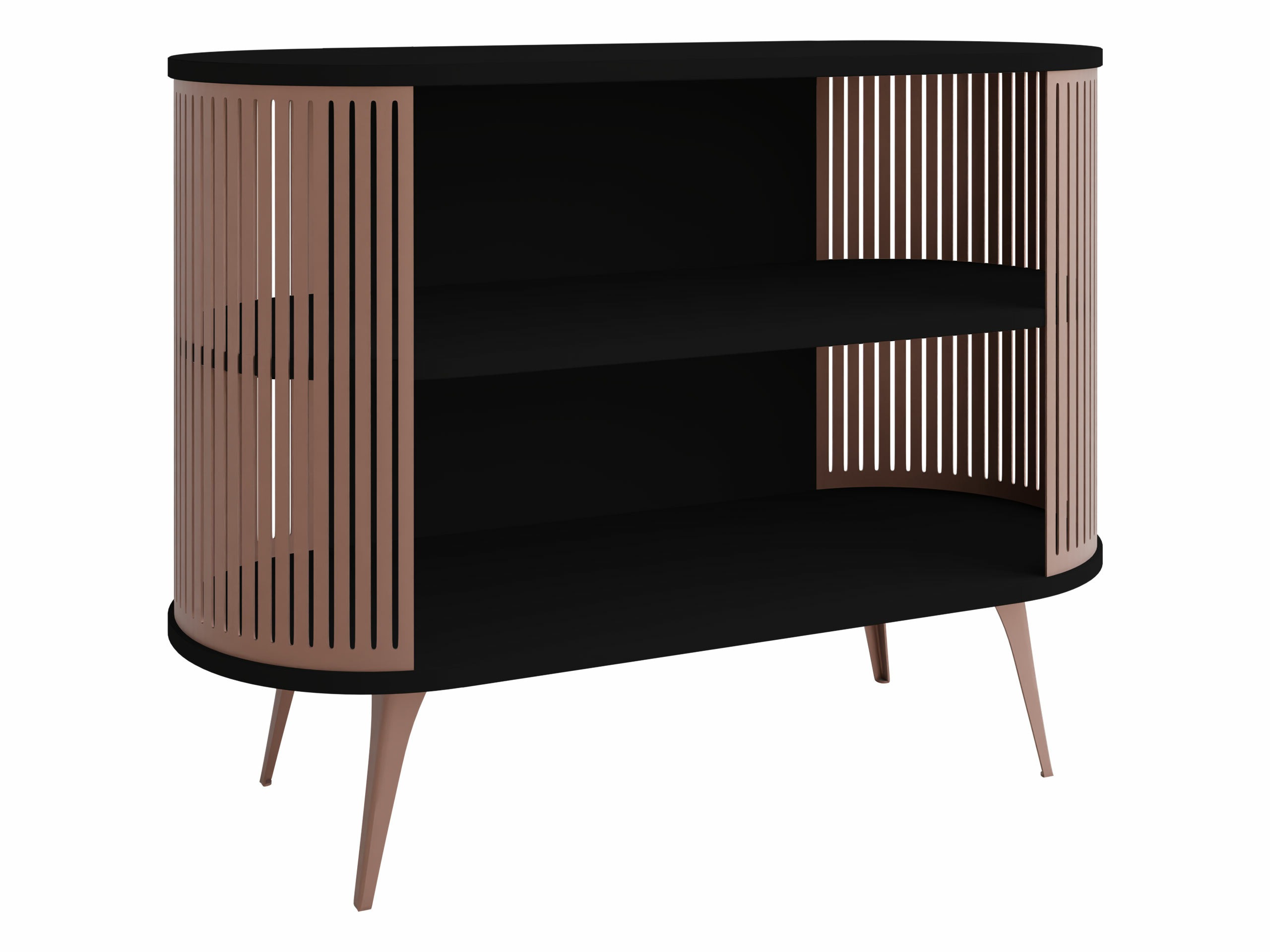 Bookcase Sordore 127 (Pink + Black)