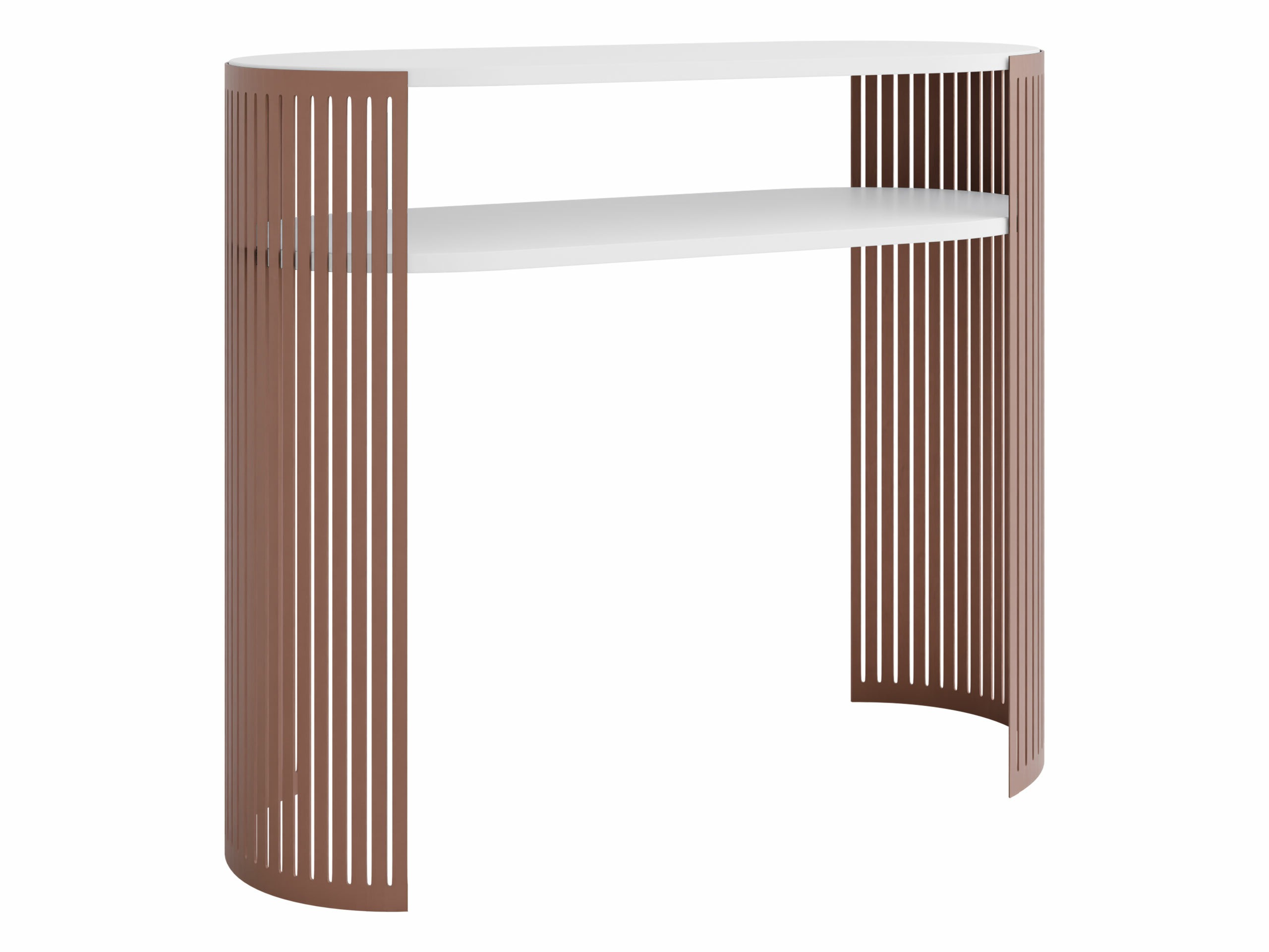Console table Oswego 144 (Pink + White)
