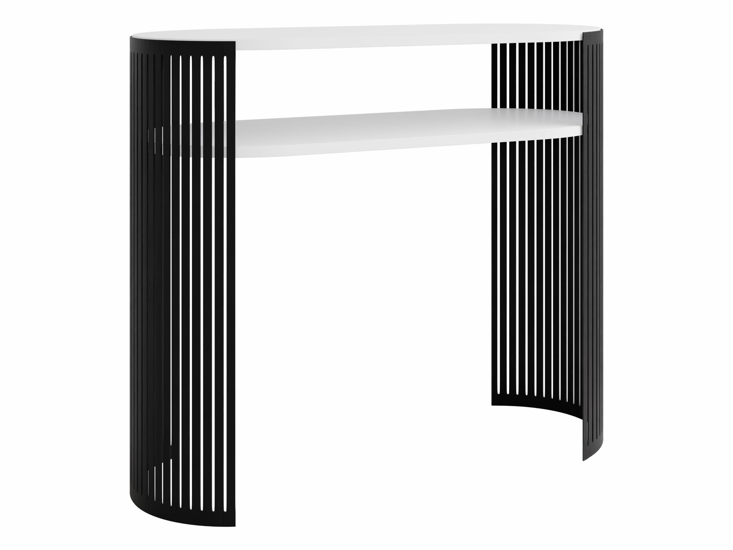 Console table Sordore 132 (Black + White)