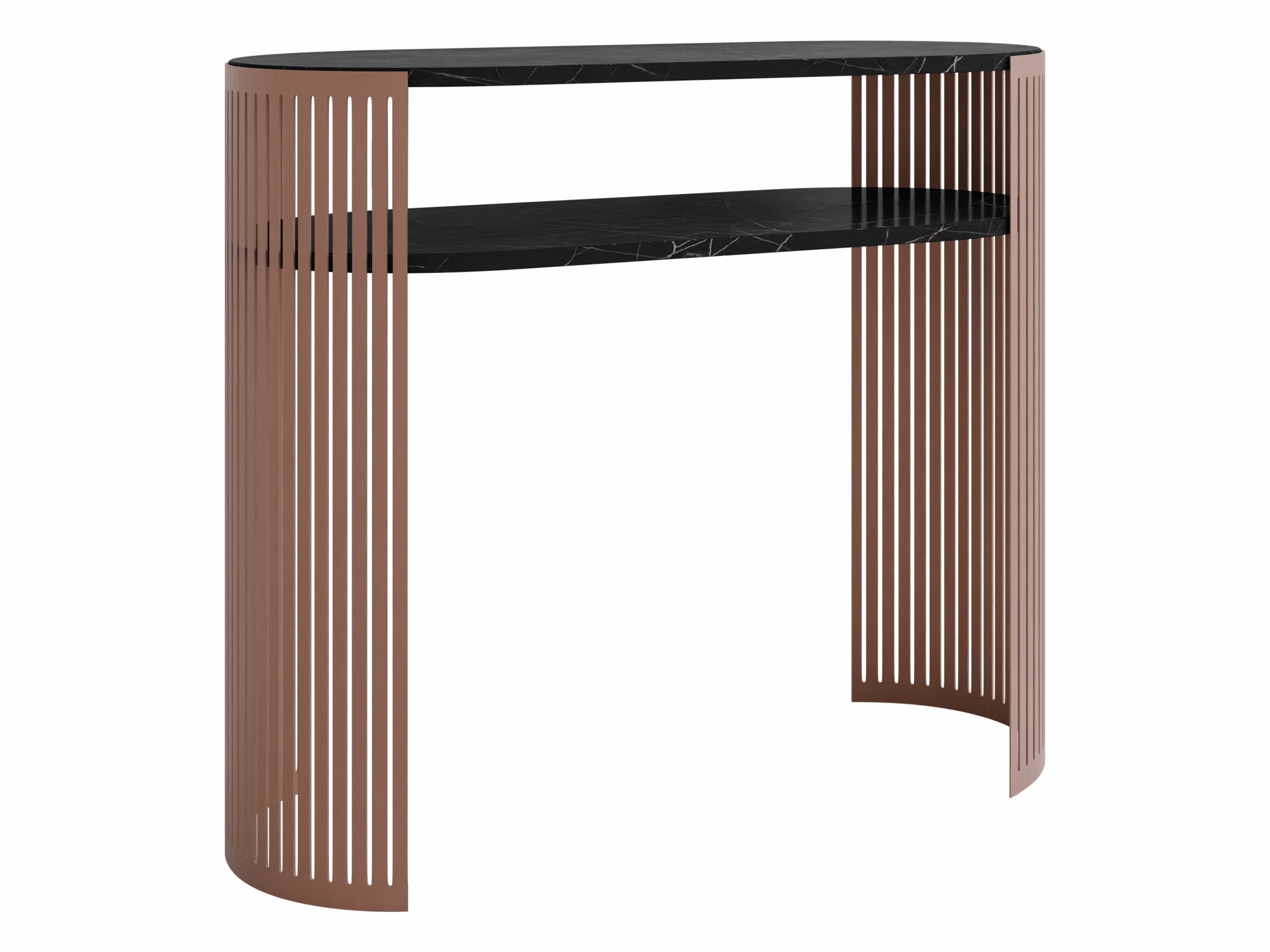 Console table Sordore 133 (Pink + Black marble)
