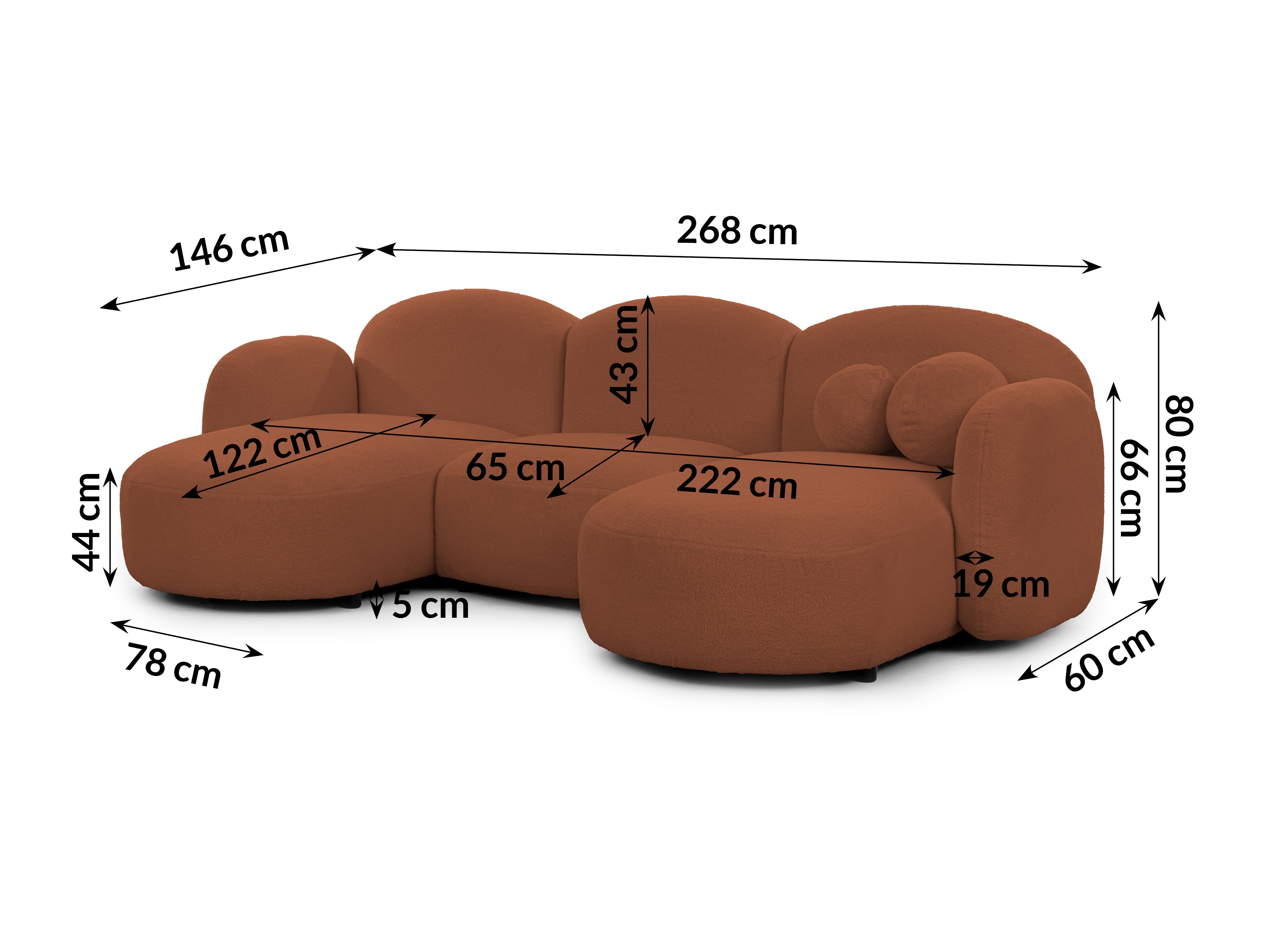 Corner sofa Rocklin 109 (Quelle 54)
