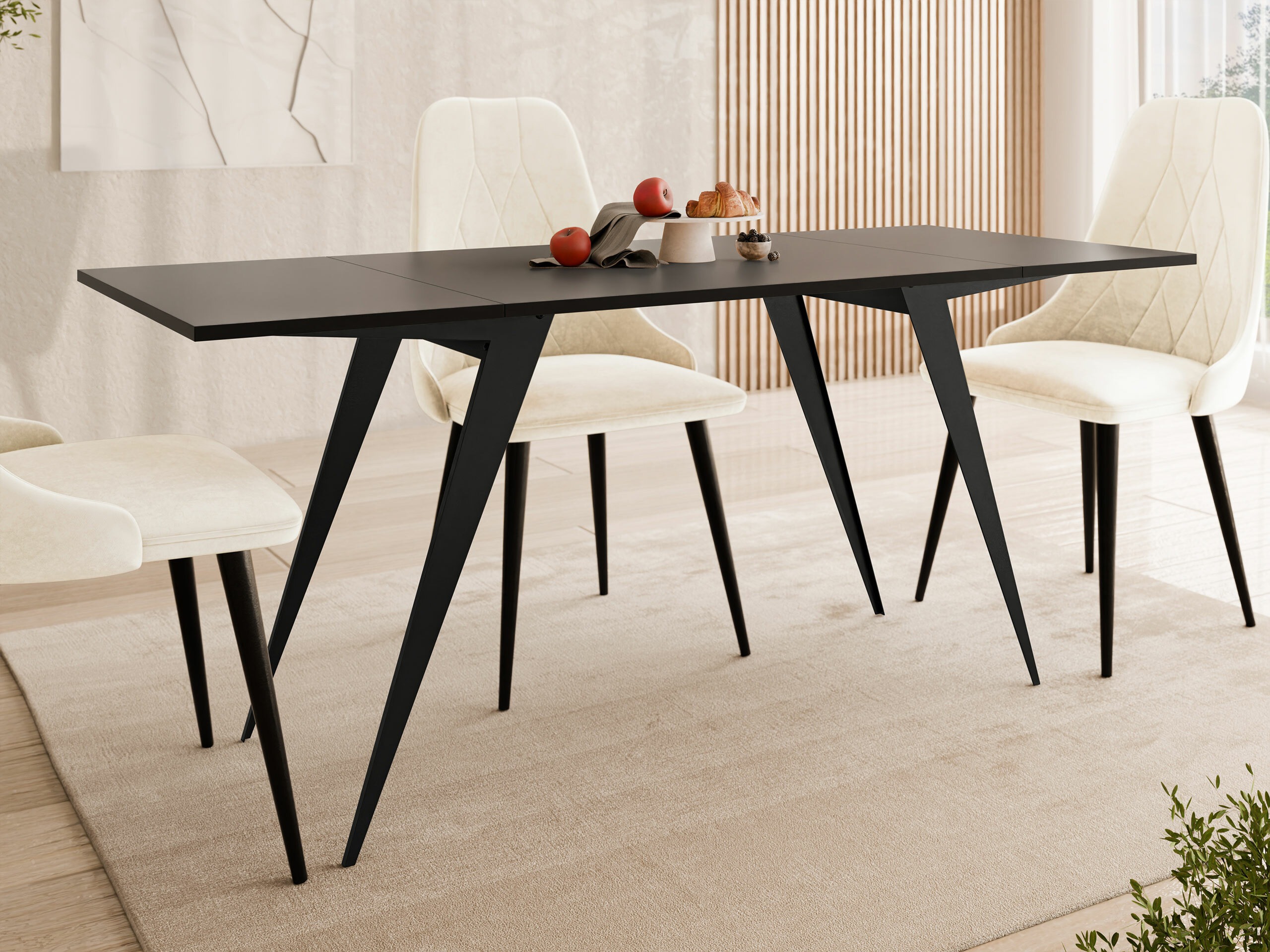 Transforming coffee table Oswego 150 (Black)