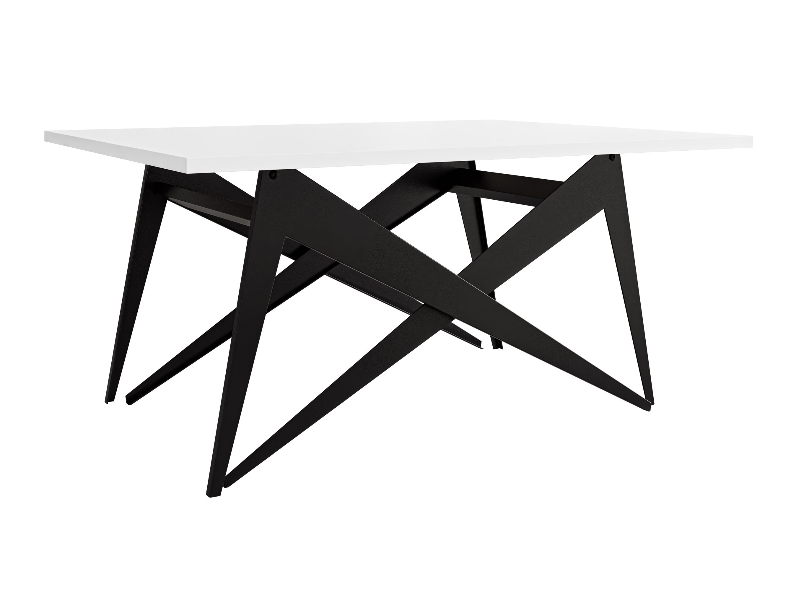 Transforming coffee table Oswego 150 (White + Black)