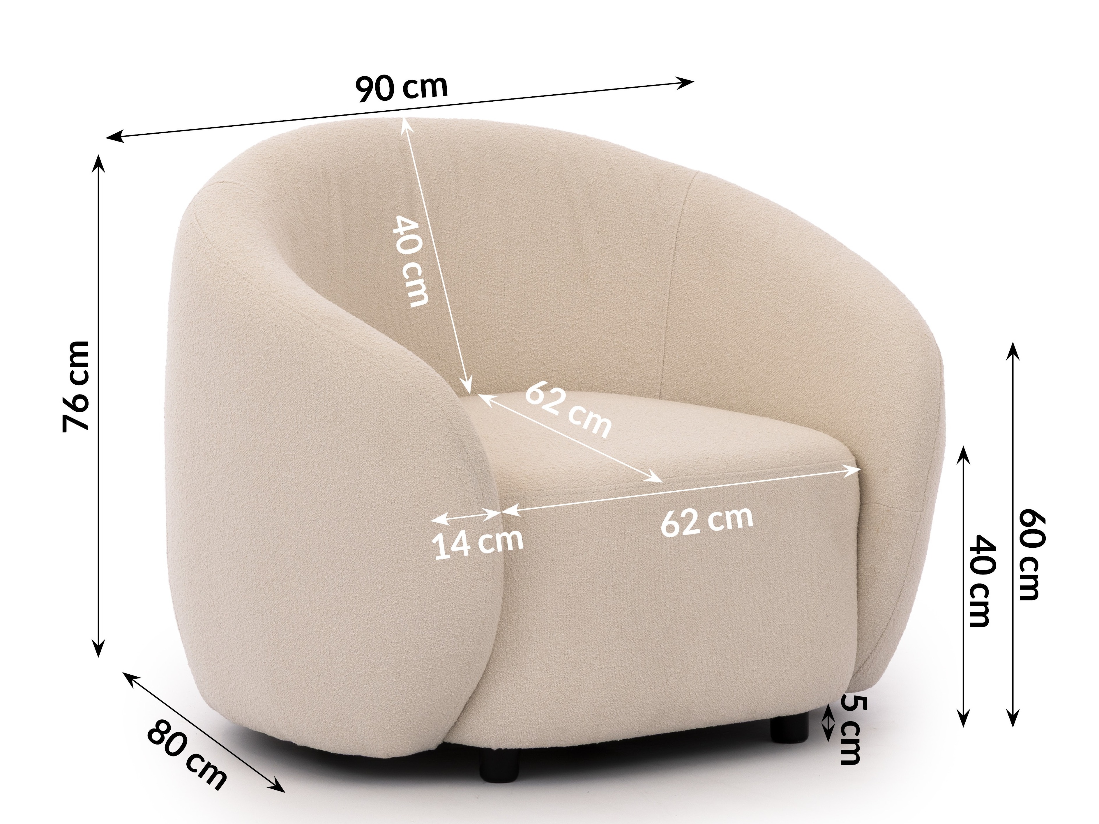 Armchair Rocklin 110 (Loop 01)