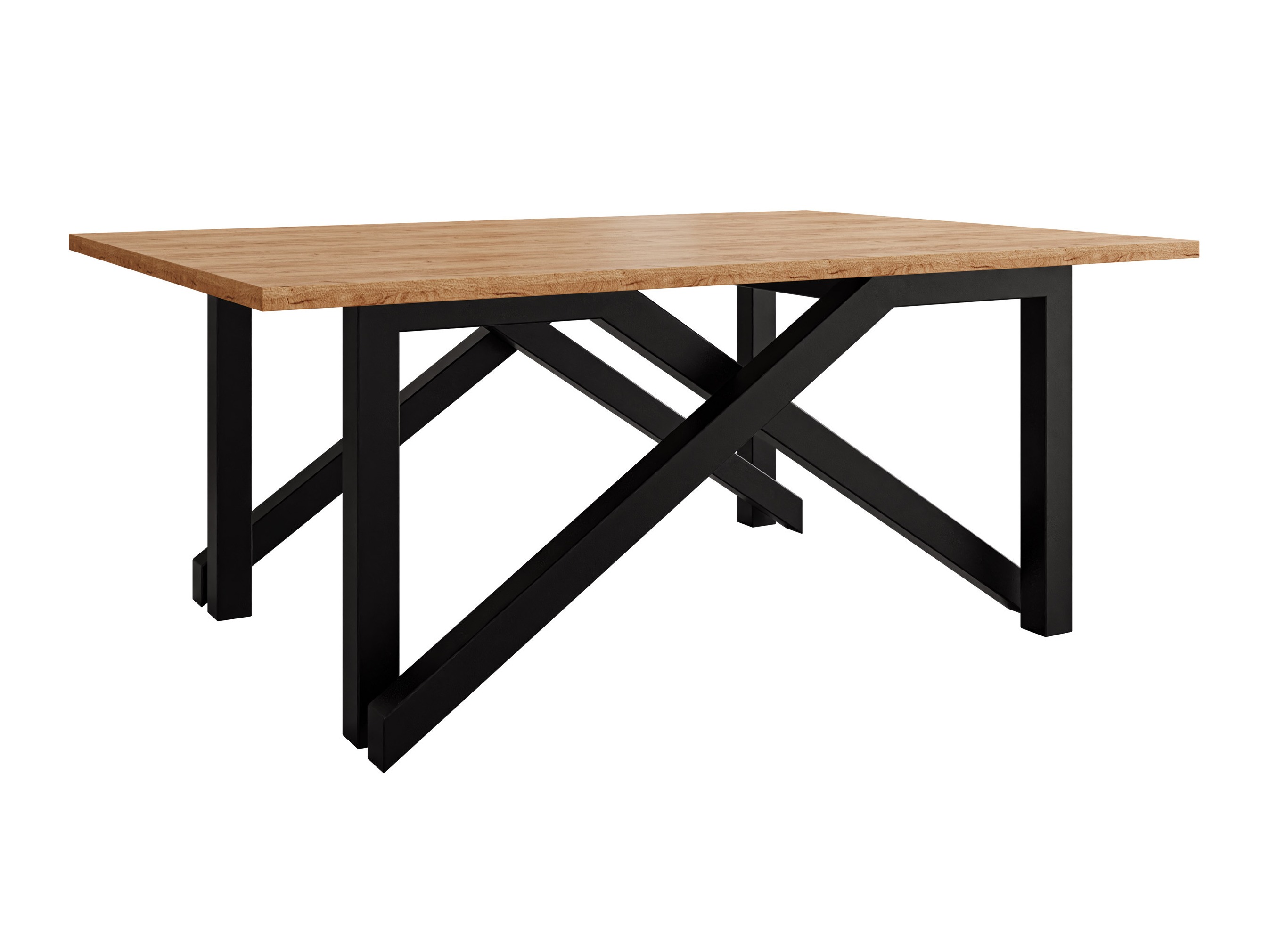 Coffee table transformer Oswego 151 (Craft golden oak + Black)