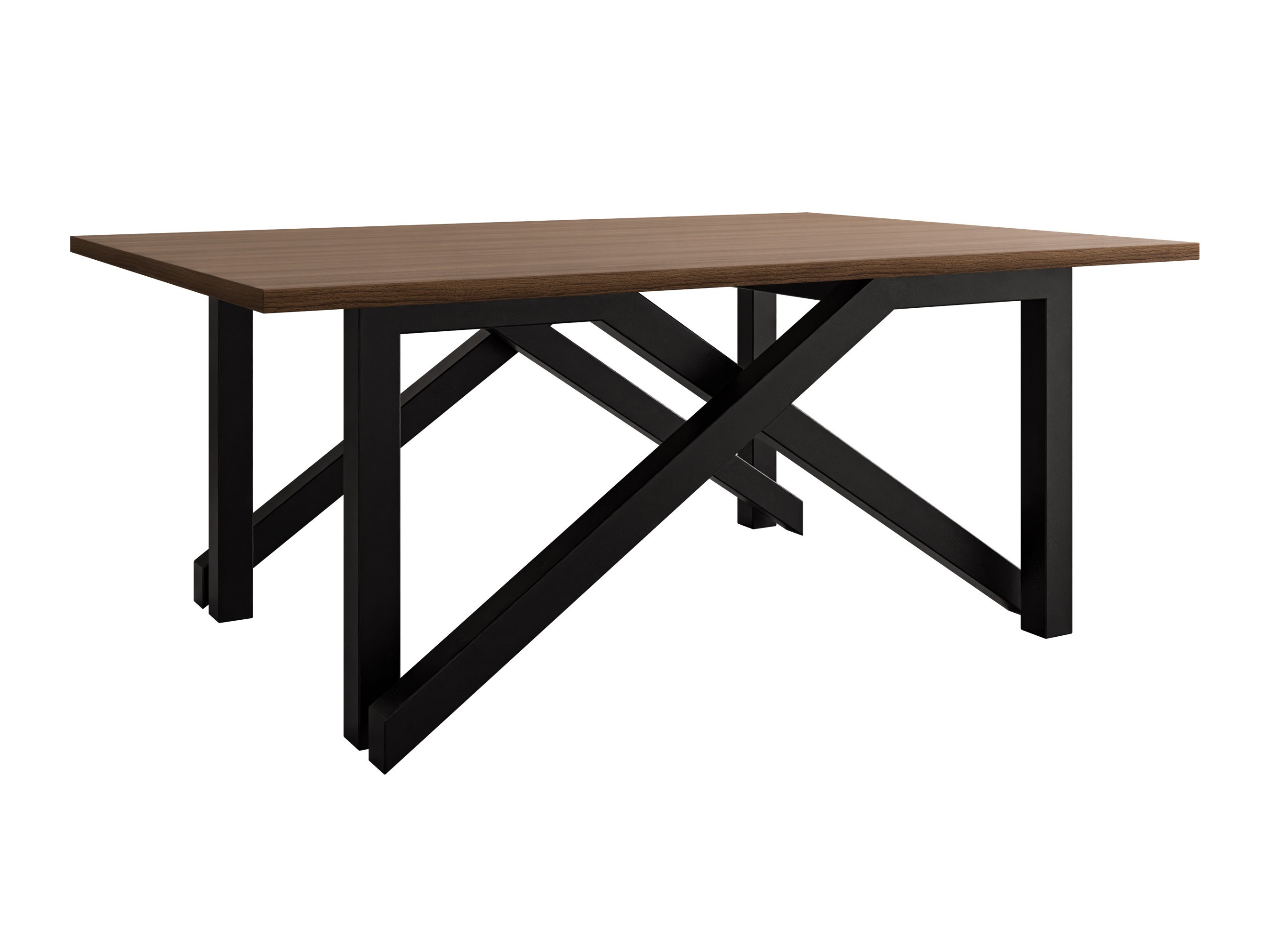 Coffee table transformer Oswego 151 (Walnut + Black)