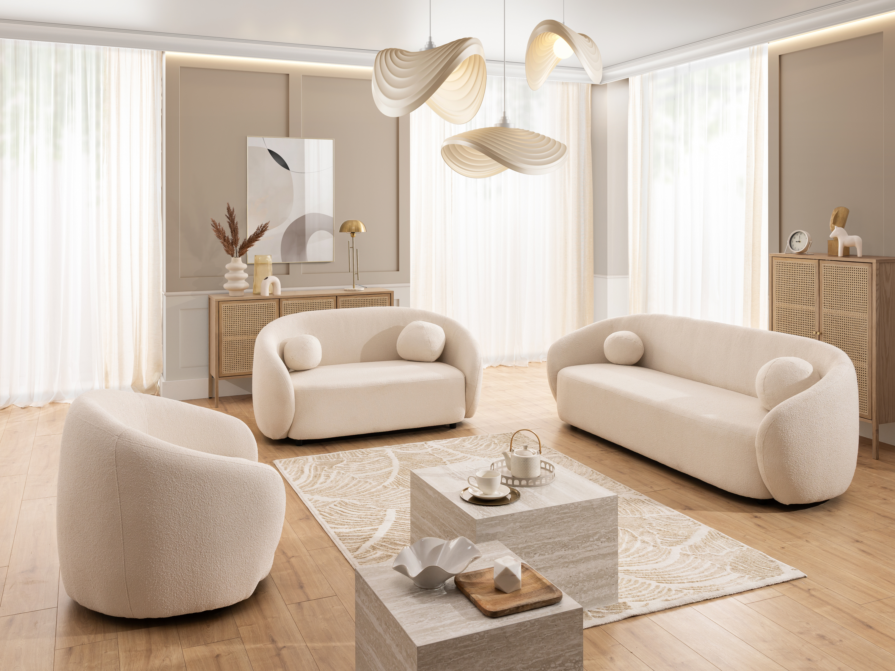 Sofa Rocklin 111 (Loop 01)